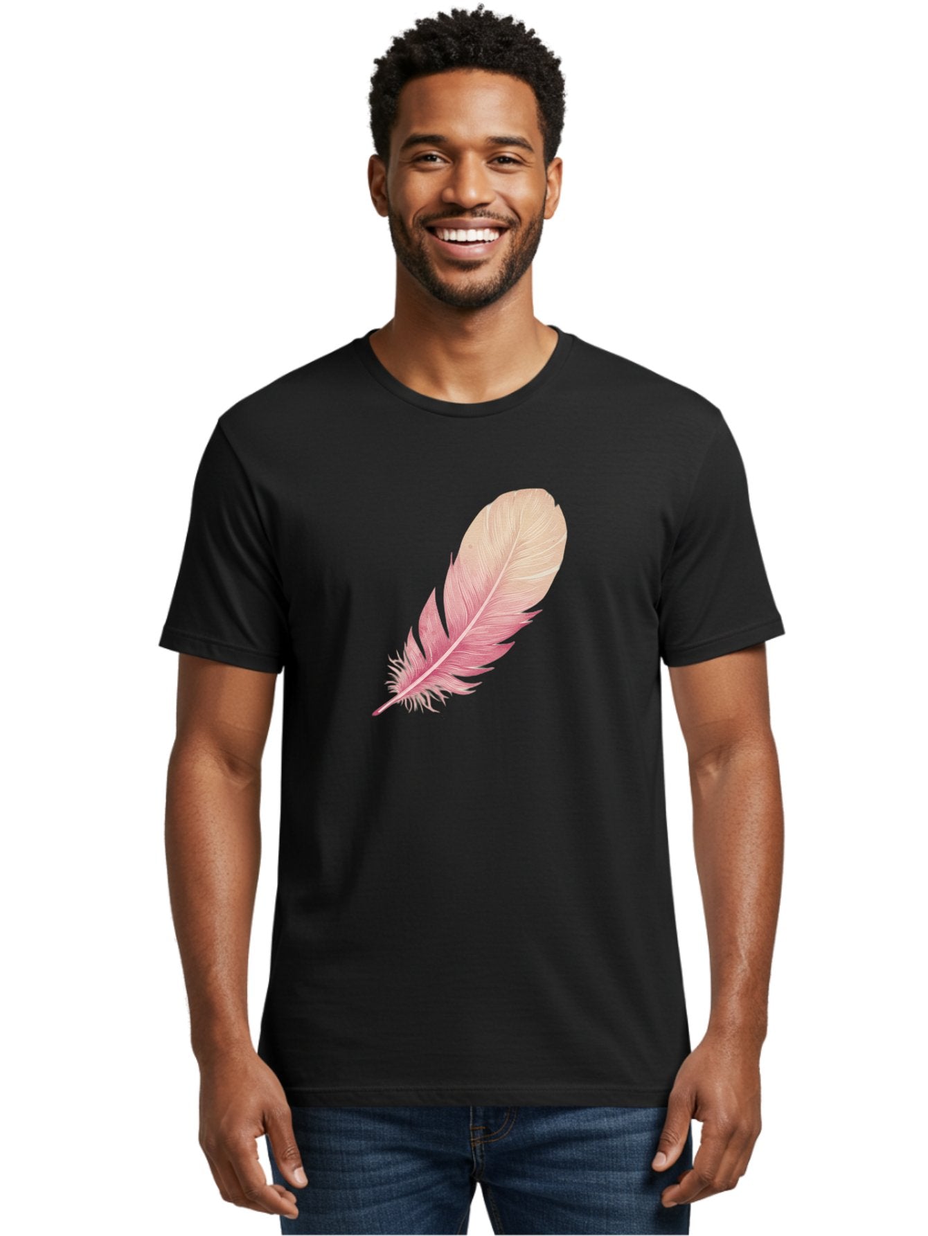 Pink-Feather Men'S Graphic Tee, 100% Cotton, Comfortable Casual Summer Wear, Machine Washable, Vintage Camera, Old Camera, Antique Camera, Black Camera, Classic Photography, Photography Equipment, Nostalgic Device, Film Camera, Camera Art Baj174 30