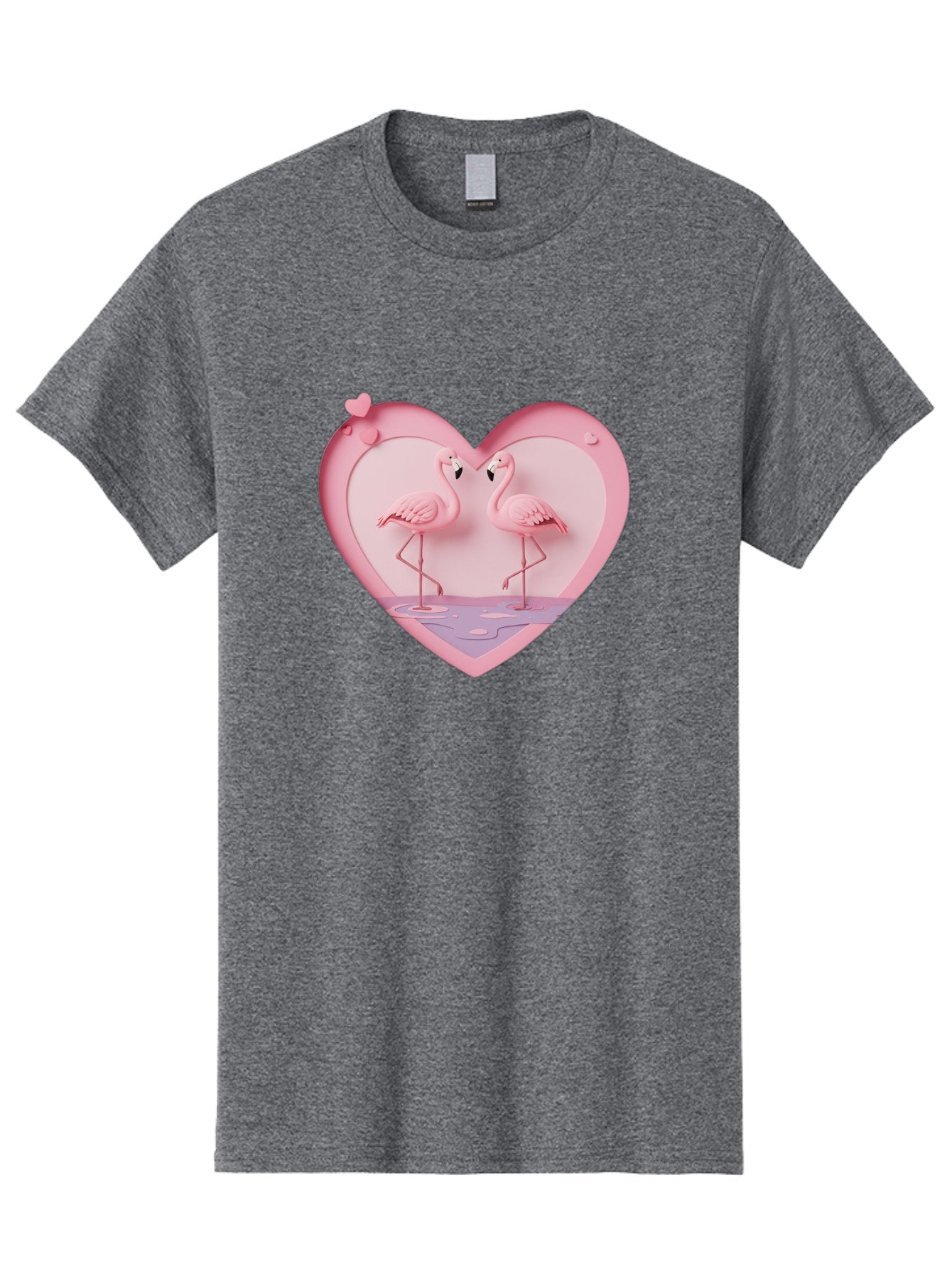 Pink-Flamingos-Heart Men'S Graphic Tee, 100% Cotton, Comfortable Casual Summer Wear, Machine Washable, Vintage Camera, Old Camera, Antique Camera, Black Camera, Classic Photography, Photography Equipment, Nostalgic Device, Film Camera, Baj187 3