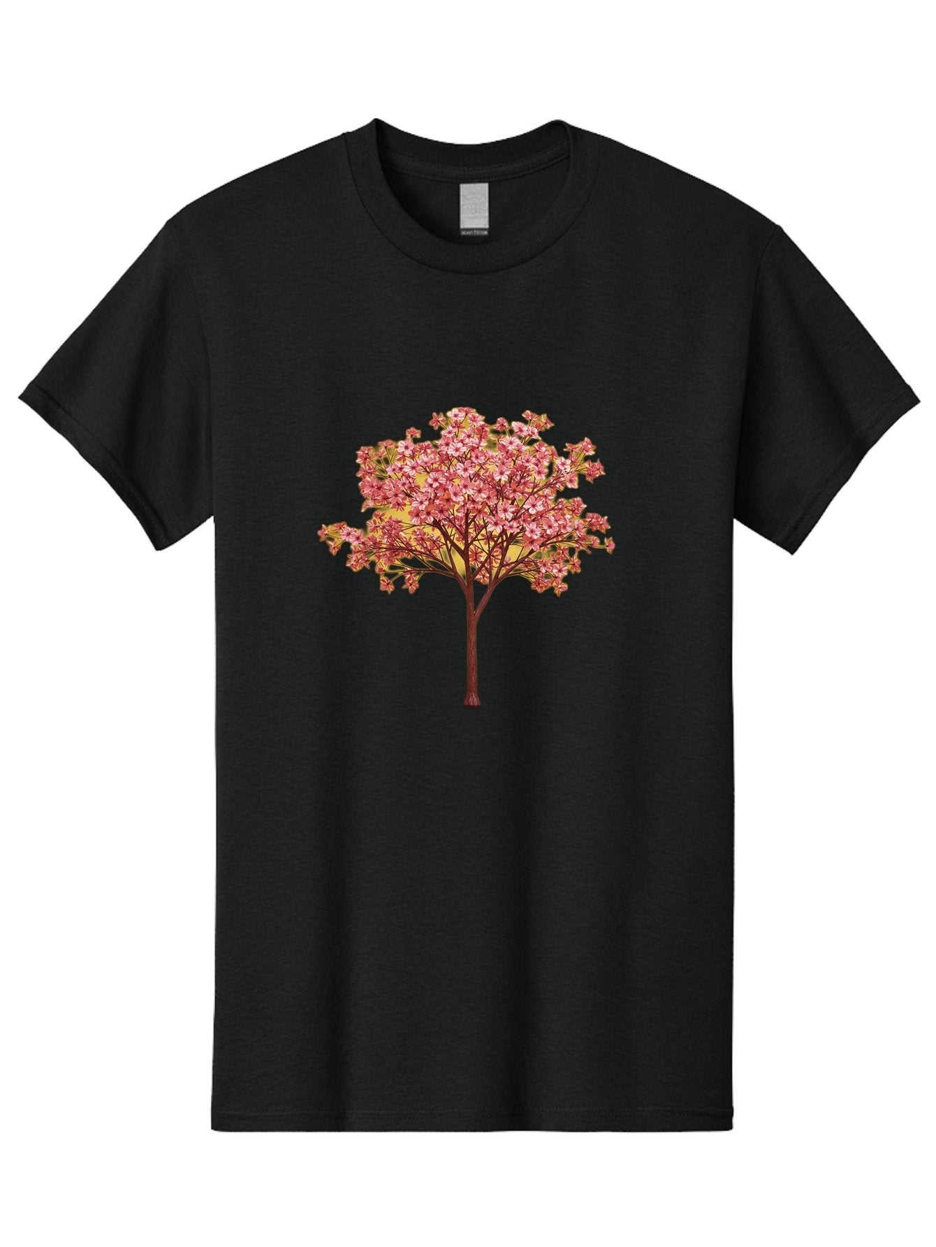 Pink-Flowering-Tree Men'S Graphic Tee, 100% Cotton, Comfortable Casual Summer Wear, Machine Washable, Vintage Camera, Old Camera, Antique Camera, Black Camera, Classic Photography, Photography Equipment, Nostalgic Device, Film Camera, Baj189 5