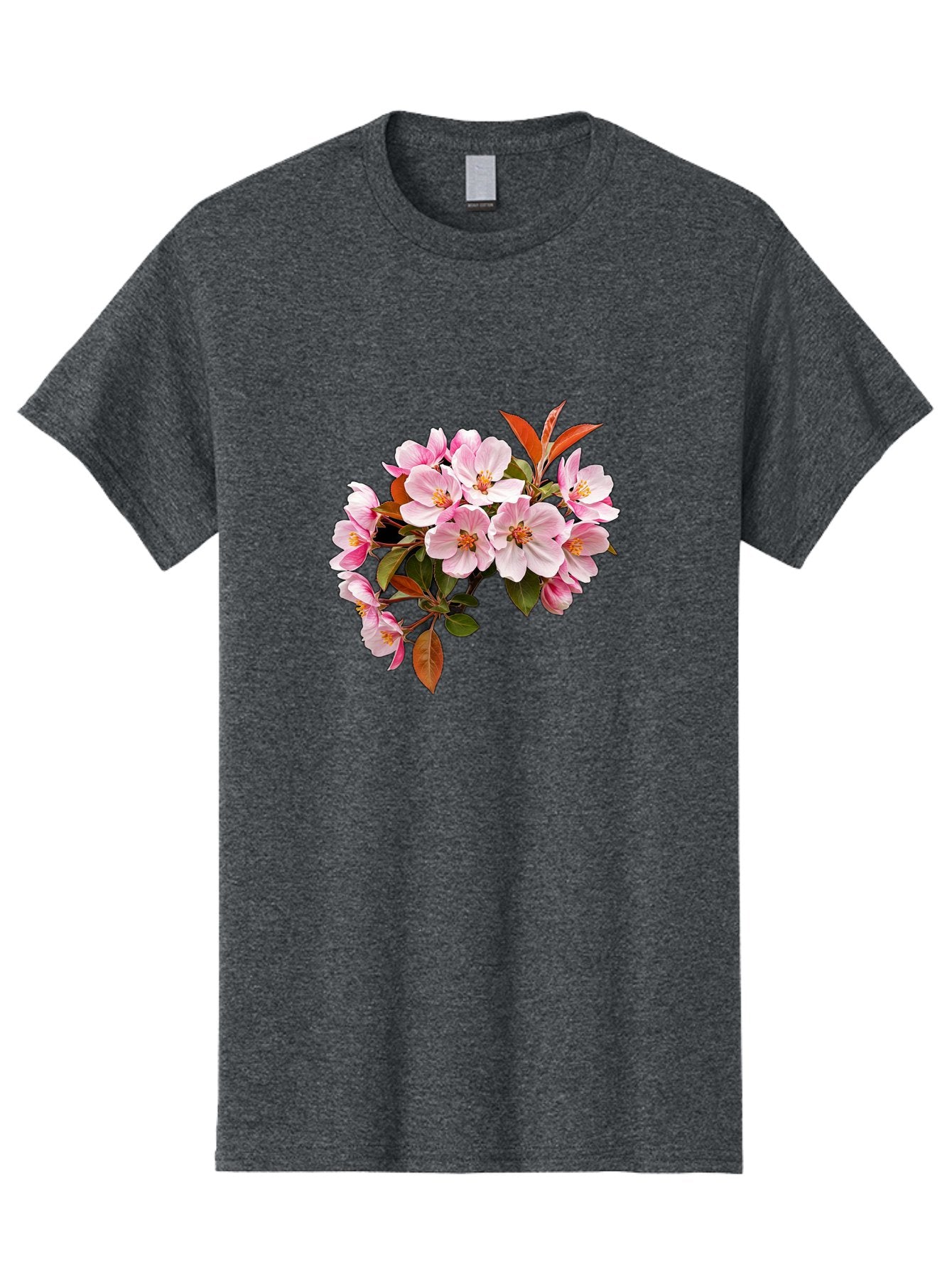 Pink-Flowers-2 Men'S Graphic Tee, 100% Cotton, Comfortable Casual Summer Wear, Machine Washable, Vintage Camera, Old Camera, Antique Camera, Black Camera, Classic Photography, Photography Equipment, Nostalgic Device, Film Camera, Camera Art Baj191 6