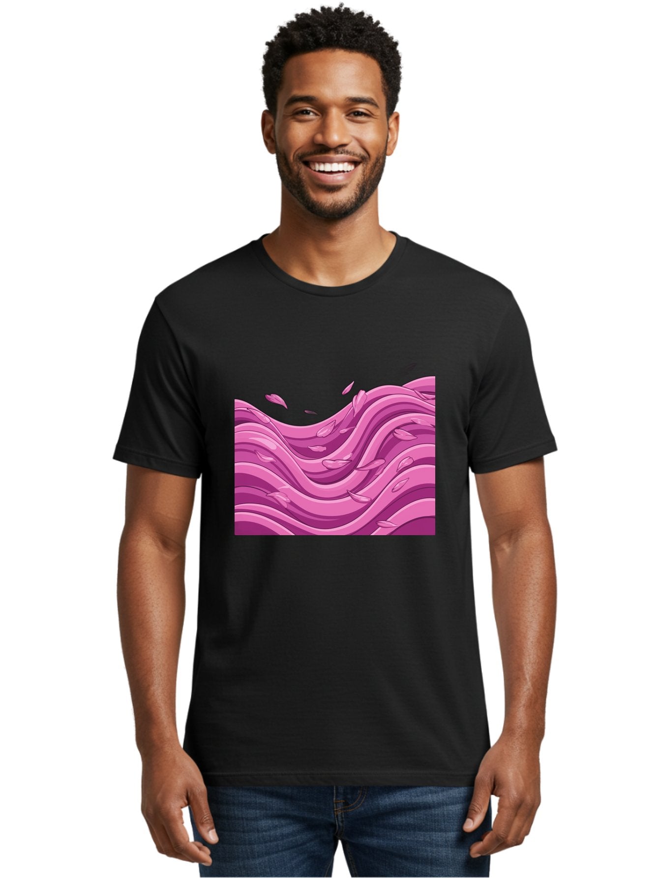 Pink-Waves Men'S Graphic Tee, 100% Cotton, Comfortable Casual Summer Wear, Machine Washable, Vintage Camera, Old Camera, Antique Camera, Black Camera, Classic Photography, Photography Equipment, Nostalgic Device, Film Camera, Camera Art Baj197 21