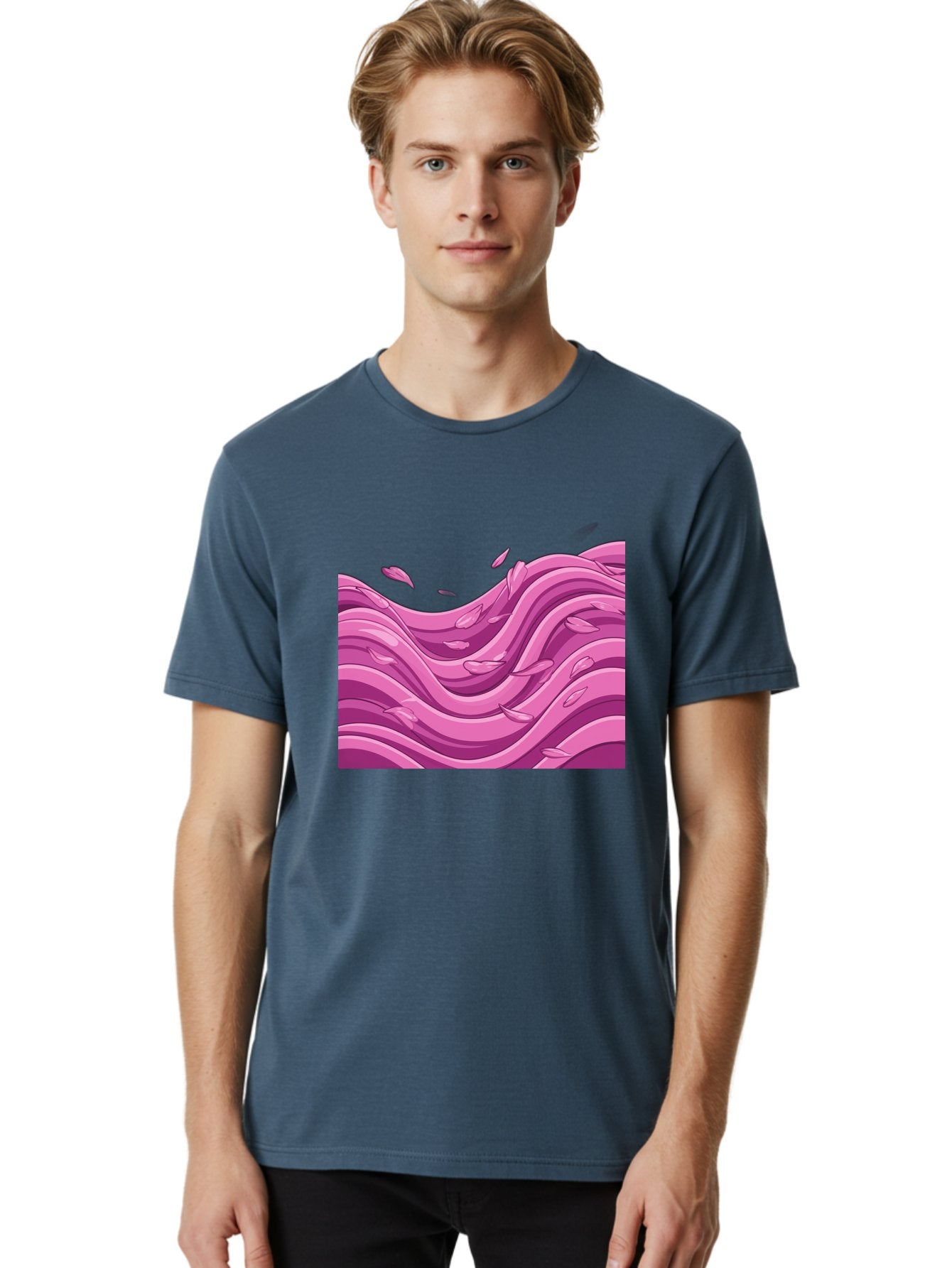 Pink-Waves Men'S Graphic Tee, 100% Cotton, Comfortable Casual Summer Wear, Machine Washable, Vintage Camera, Old Camera, Antique Camera, Black Camera, Classic Photography, Photography Equipment, Nostalgic Device, Film Camera, Camera Art Baj197 25