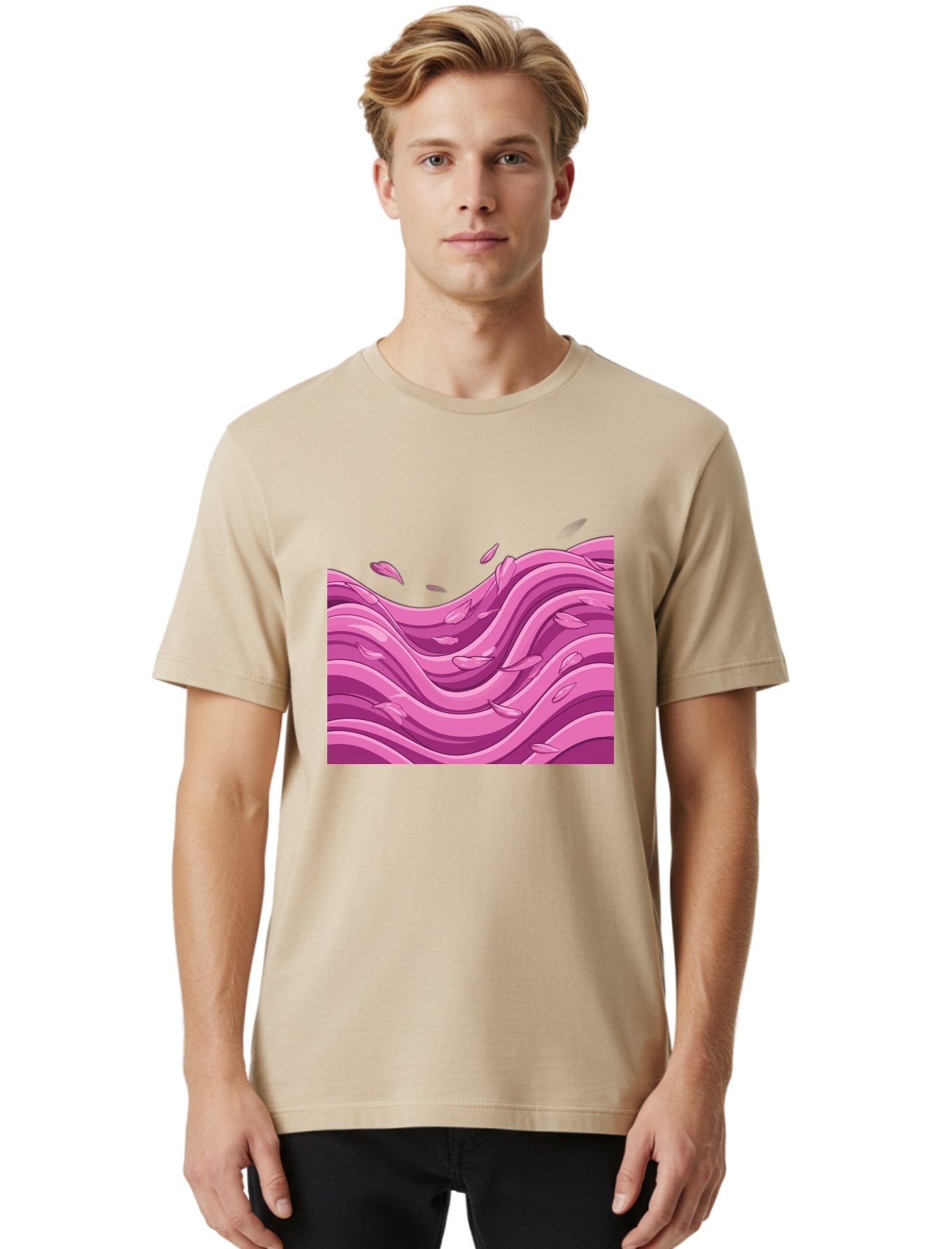 Pink-Waves Men'S Graphic Tee, 100% Cotton, Comfortable Casual Summer Wear, Machine Washable, Vintage Camera, Old Camera, Antique Camera, Black Camera, Classic Photography, Photography Equipment, Nostalgic Device, Film Camera, Camera Art Baj197 23