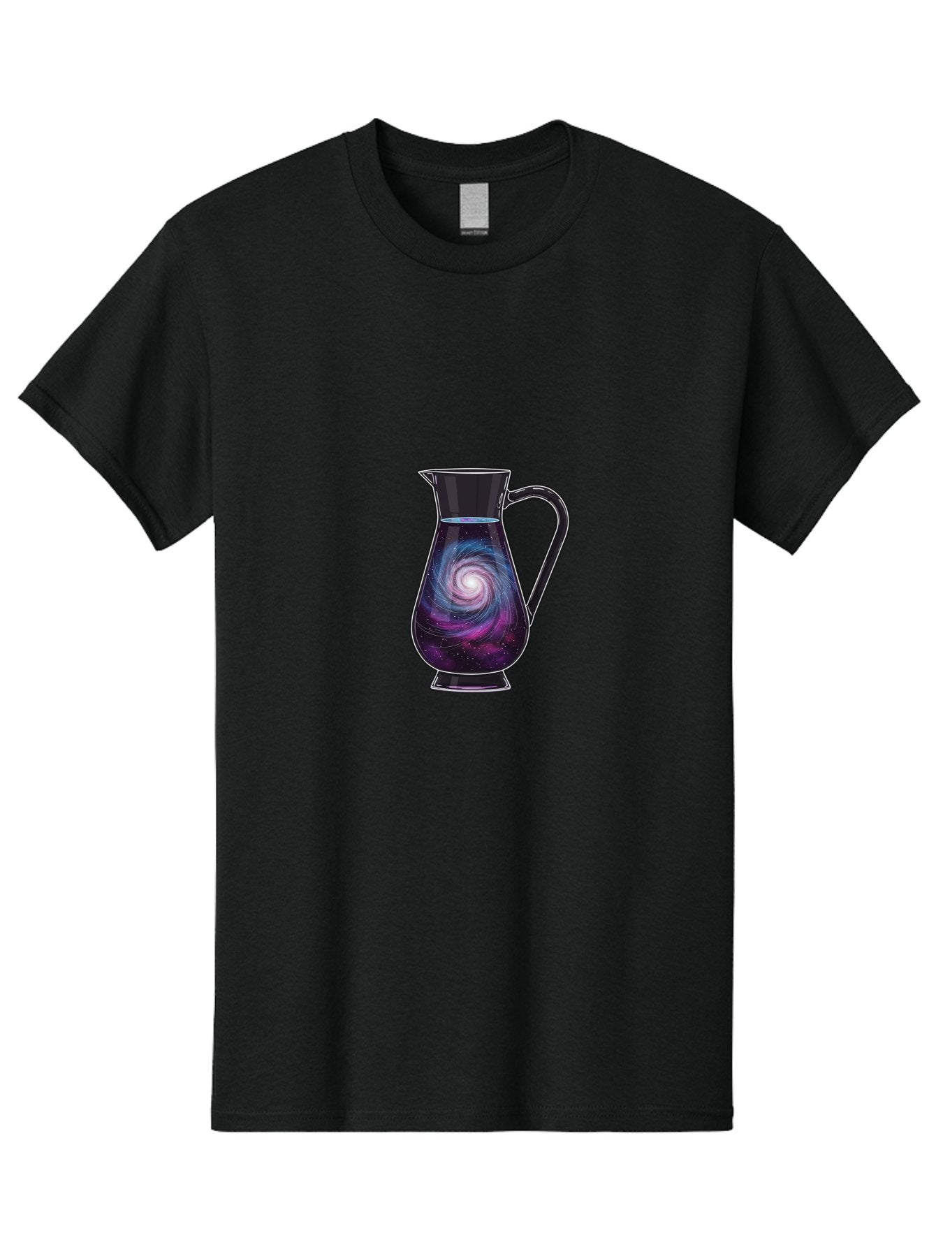 Pitcher-With-Galaxy Men'S Graphic Tee, 100% Cotton, Comfortable Casual Summer Wear, Machine Washable, Vintage Camera, Old Camera, Antique Camera, Black Camera, Classic Photography, Photography Equipment, Nostalgic Device, Film Camera, Baj198 13
