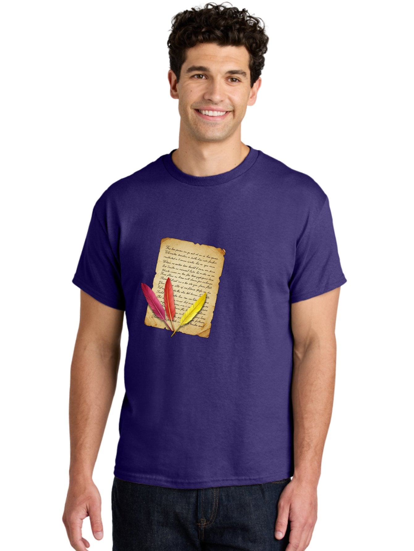 Poem-With-Feathers Men'S Graphic Tee, 100% Cotton, Comfortable Casual Summer Wear, Machine Washable, Vintage Camera, Old Camera, Antique Camera, Black Camera, Classic Photography, Photography Equipment, Nostalgic Device, Film Camera, Baj199 17