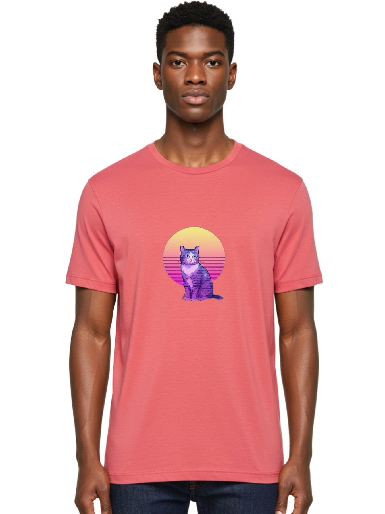 Purple-Cat Men'S Graphic Tee, 100% Cotton, Comfortable Casual Summer Wear, Machine Washable, Vintage Camera, Old Camera, Antique Camera, Black Camera, Classic Photography, Photography Equipment, Nostalgic Device, Film Camera, Camera Art Baj201 28