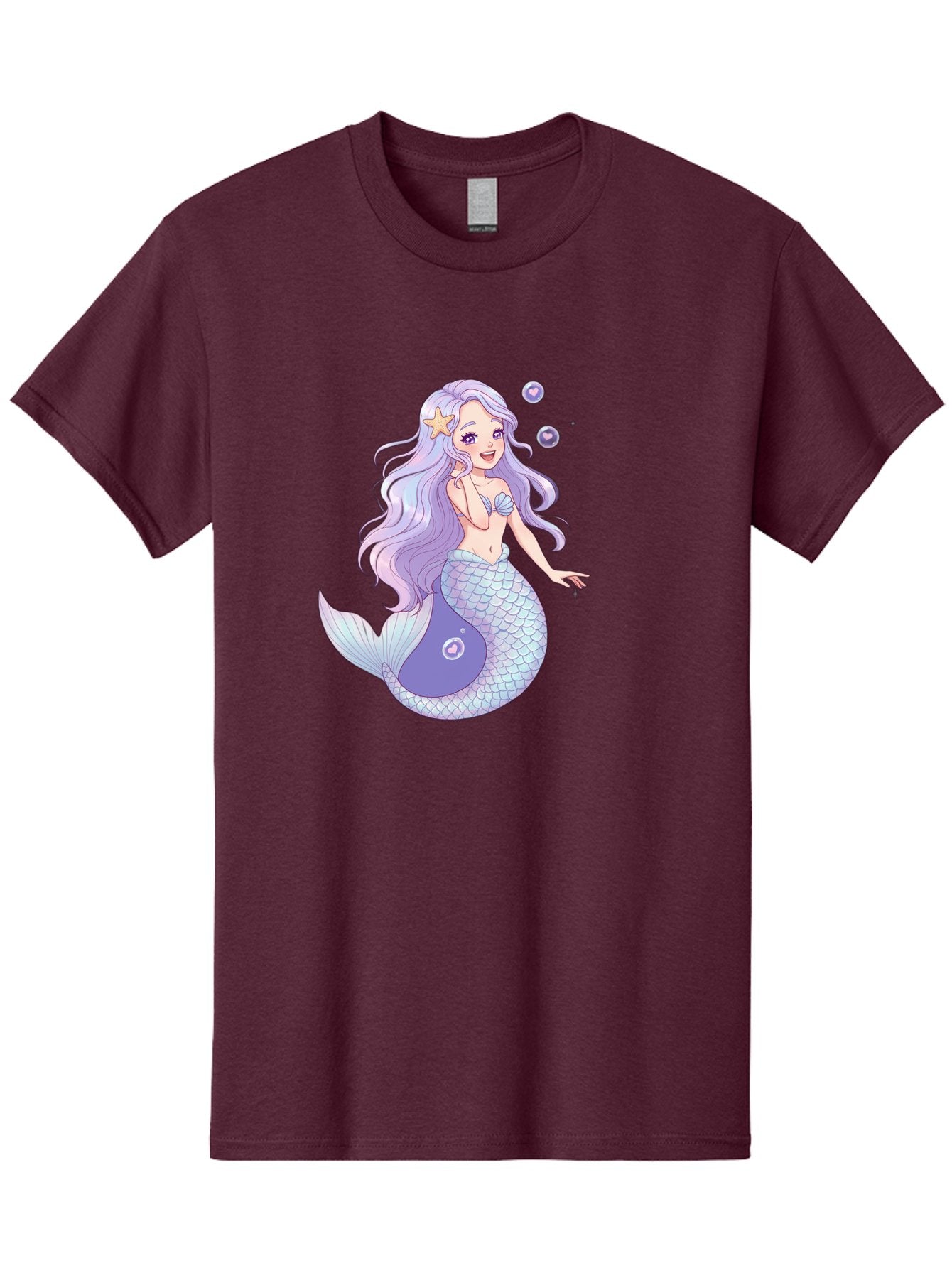 Purple-Mermaid-1 Men'S Graphic Tee, 100% Cotton, Comfortable Casual Summer Wear, Machine Washable, Vintage Camera, Old Camera, Antique Camera, Black Camera, Classic Photography, Photography Equipment, Nostalgic Device, Film Camera, Camera Art Baj203 7