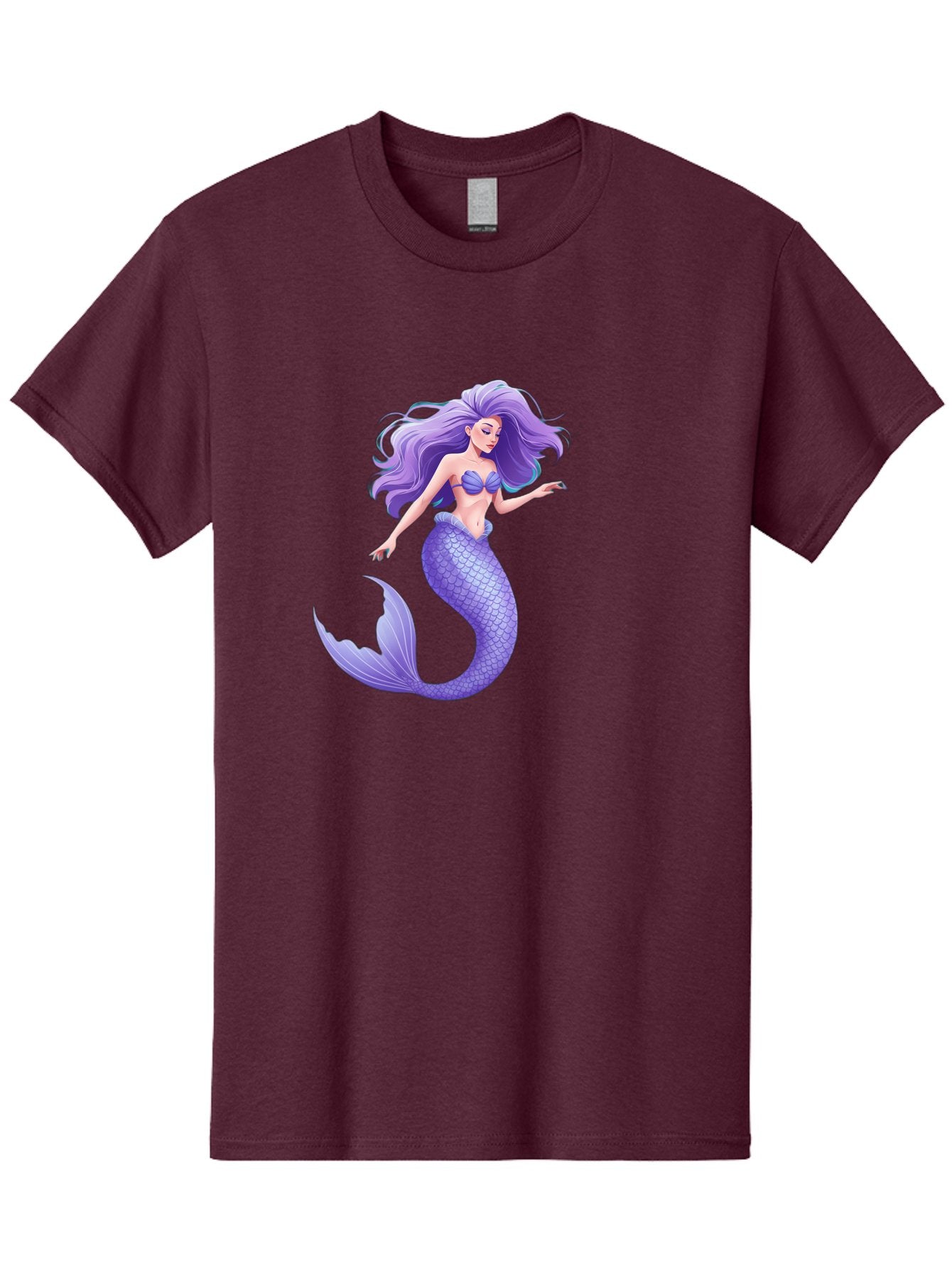 Purple-Mermaid-2 Men'S Graphic Tee, 100% Cotton, Comfortable Casual Summer Wear, Machine Washable, Vintage Camera, Old Camera, Antique Camera, Black Camera, Classic Photography, Photography Equipment, Nostalgic Device, Film Camera, Camera Art Baj204 14