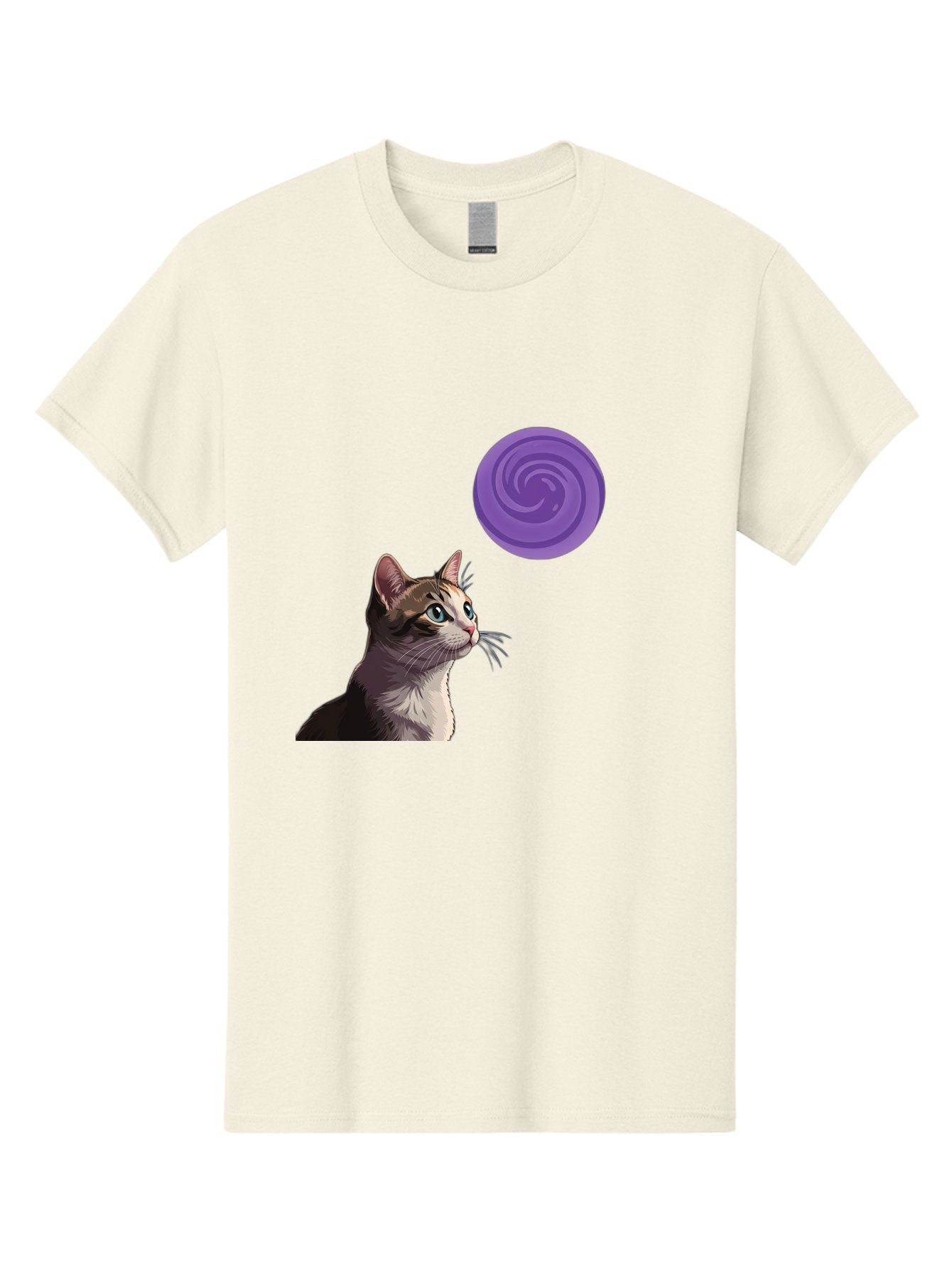Purple-Swirl-Cat Men'S Graphic Tee, 100% Cotton, Comfortable Casual Summer Wear, Machine Washable, Vintage Camera, Old Camera, Antique Camera, Black Camera, Classic Photography, Photography Equipment, Nostalgic Device, Film Camera, Camera Art Baj207 8