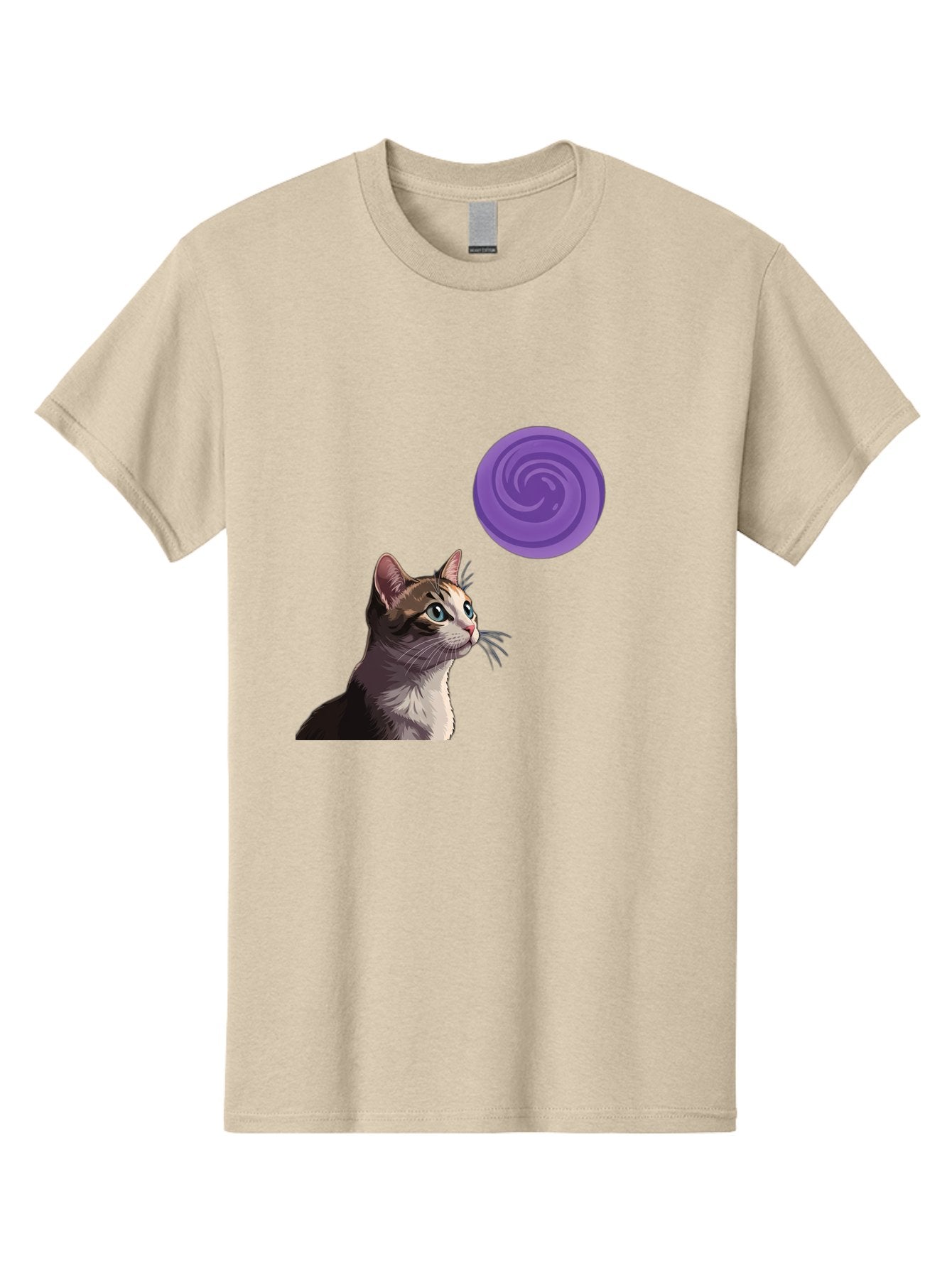 Purple-Swirl-Cat Men'S Graphic Tee, 100% Cotton, Comfortable Casual Summer Wear, Machine Washable, Vintage Camera, Old Camera, Antique Camera, Black Camera, Classic Photography, Photography Equipment, Nostalgic Device, Film Camera, Camera Art Baj207 13