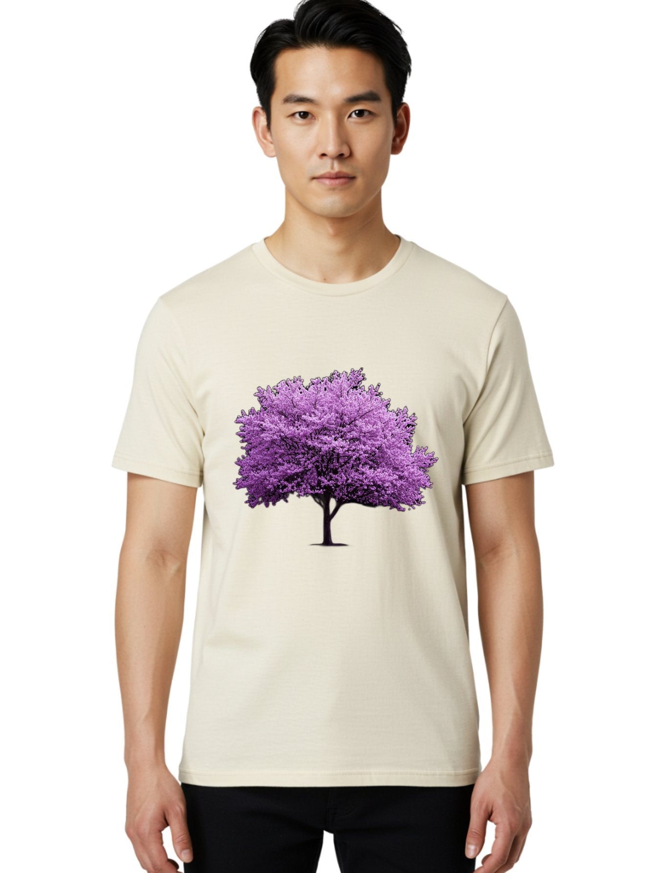 Purple-Tree-1 Men'S Graphic Tee, 100% Cotton, Comfortable Casual Summer Wear, Machine Washable, Vintage Camera, Old Camera, Antique Camera, Black Camera, Classic Photography, Photography Equipment, Nostalgic Device, Film Camera, Camera Art Baj208 25