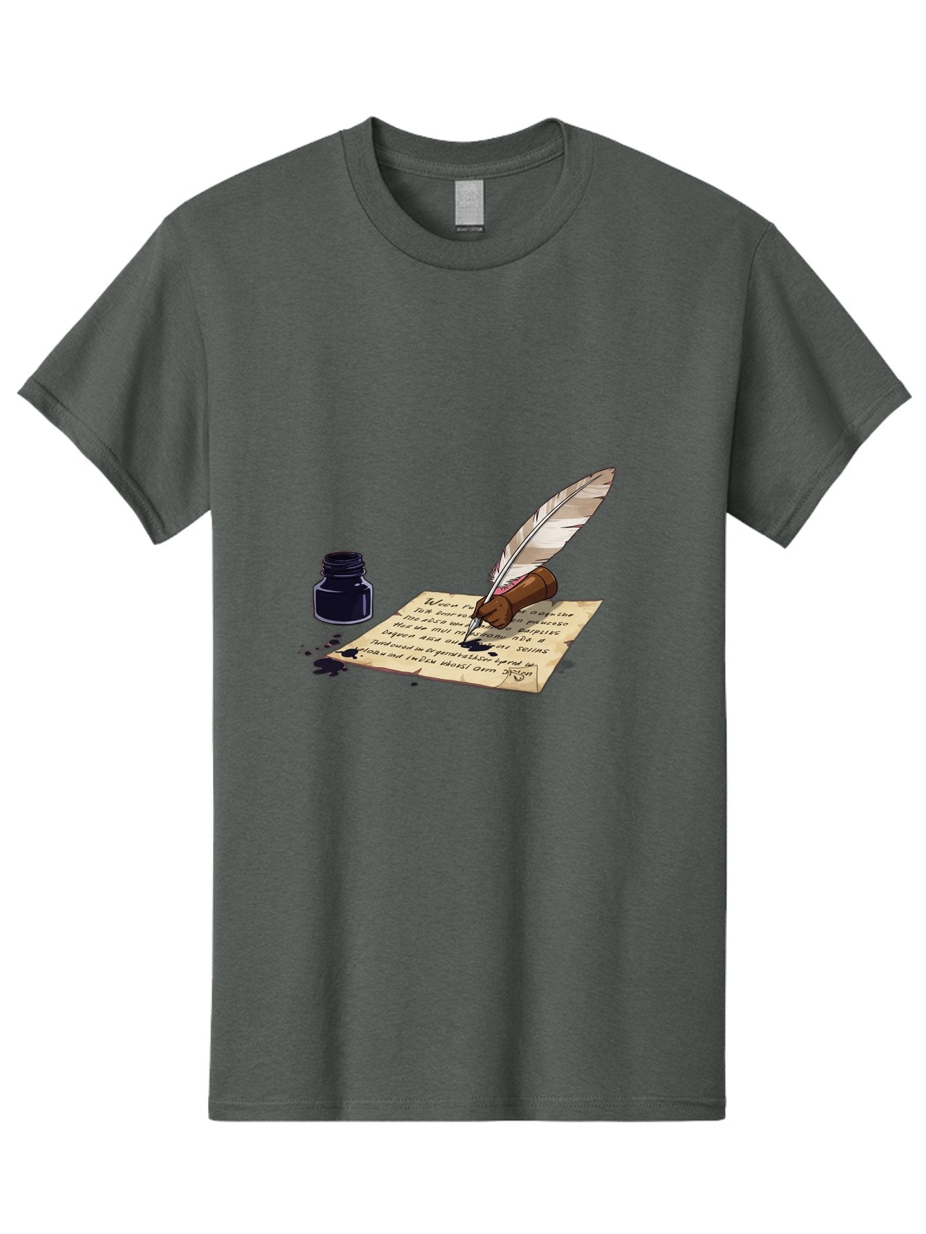 Quill-Pen-And-Ink Men'S Graphic Tee, 100% Cotton, Comfortable Casual Summer Wear, Machine Washable, Vintage Camera, Old Camera, Antique Camera, Black Camera, Classic Photography, Photography Equipment, Nostalgic Device, Film Camera, Camera Art Baj213