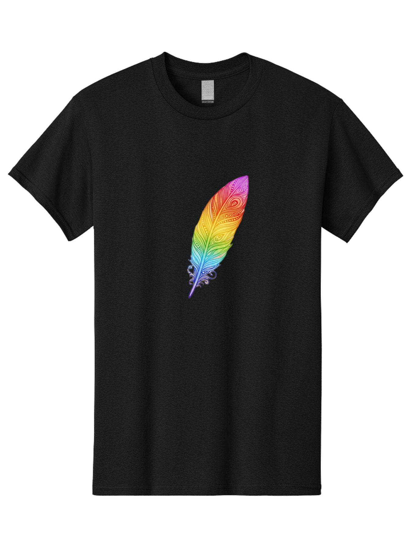 Rainbow-Feather-1 Men'S Graphic Tee, 100% Cotton, Comfortable Casual Summer Wear, Machine Washable, Vintage Camera, Old Camera, Antique Camera, Black Camera, Classic Photography, Photography Equipment, Nostalgic Device, Film Camera, Camera Art Baj217 8