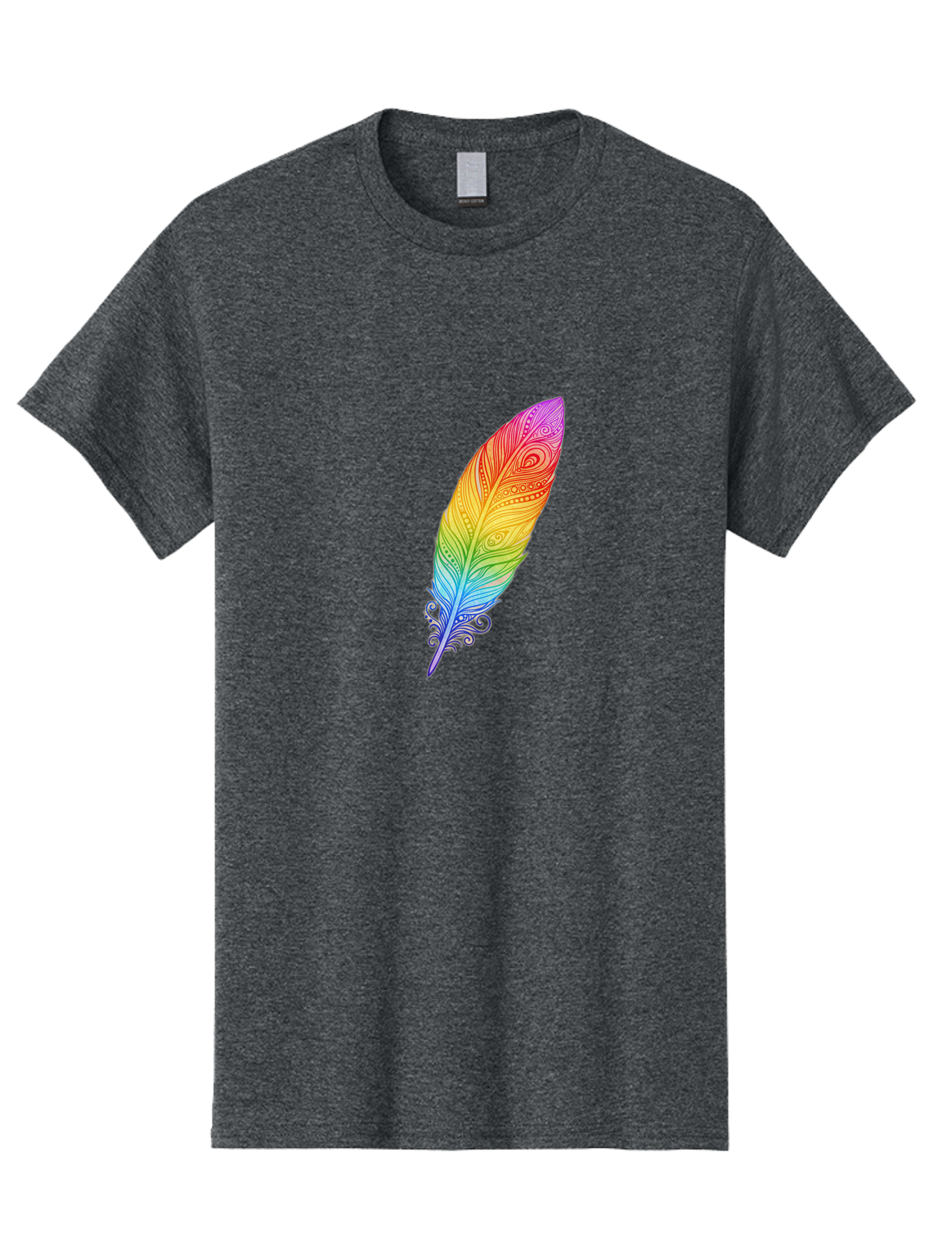 Rainbow-Feather-1 Men'S Graphic Tee, 100% Cotton, Comfortable Casual Summer Wear, Machine Washable, Vintage Camera, Old Camera, Antique Camera, Black Camera, Classic Photography, Photography Equipment, Nostalgic Device, Film Camera, Camera Art Baj217 10