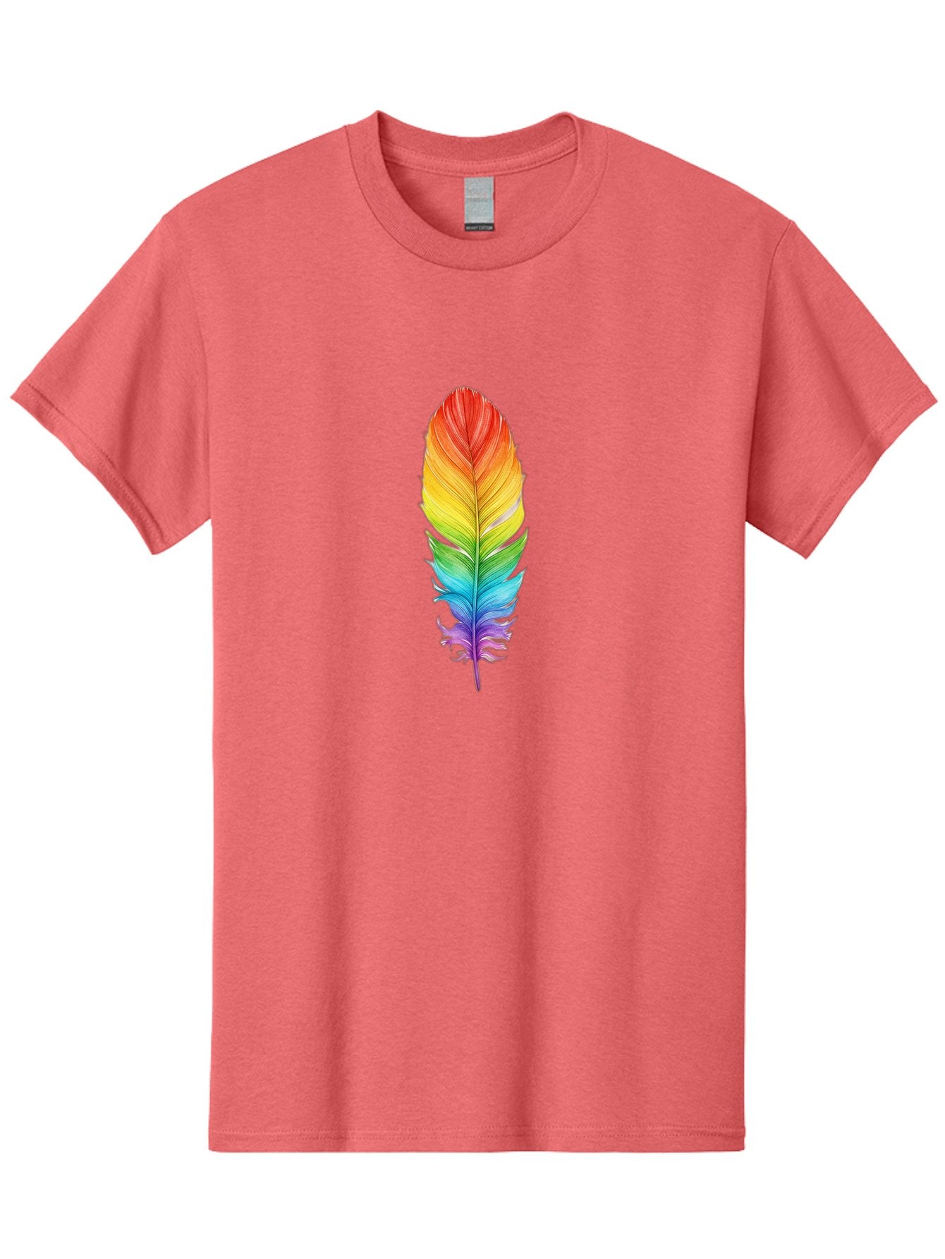 Rainbow-Feather-10 Men'S Graphic Tee, 100% Cotton, Comfortable Casual Summer Wear, Machine Washable, Vintage Camera, Old Camera, Antique Camera, Black Camera, Classic Photography, Photography Equipment, Nostalgic Device, Film Camera, Baj218 15
