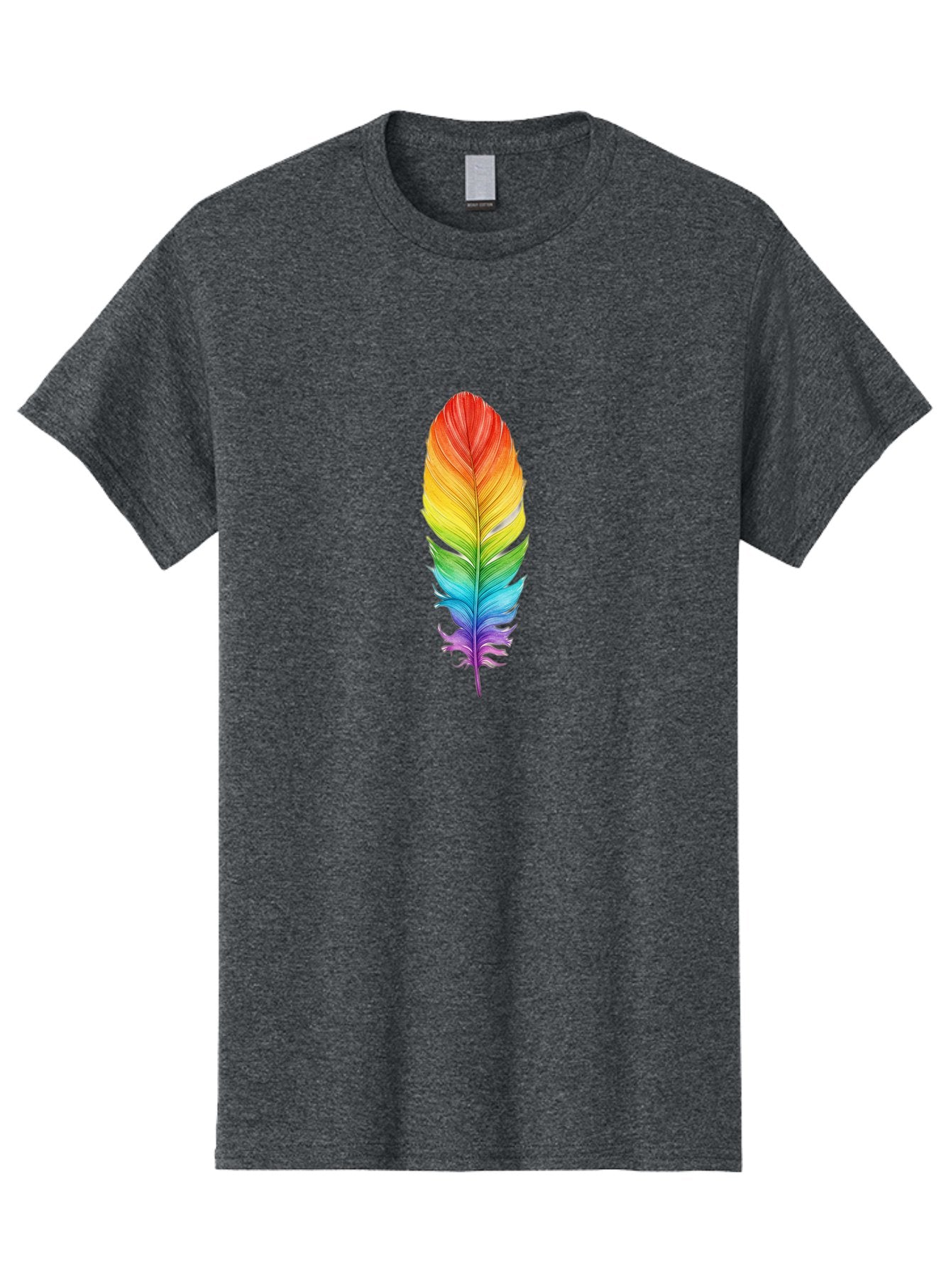 Rainbow-Feather-10 Men'S Graphic Tee, 100% Cotton, Comfortable Casual Summer Wear, Machine Washable, Vintage Camera, Old Camera, Antique Camera, Black Camera, Classic Photography, Photography Equipment, Nostalgic Device, Film Camera, Baj218 6