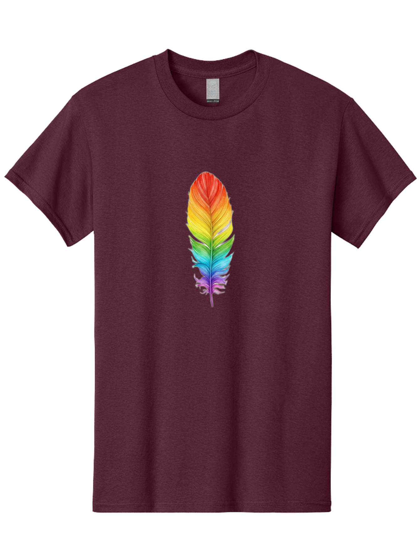 Rainbow-Feather-10 Men'S Graphic Tee, 100% Cotton, Comfortable Casual Summer Wear, Machine Washable, Vintage Camera, Old Camera, Antique Camera, Black Camera, Classic Photography, Photography Equipment, Nostalgic Device, Film Camera, Baj218 8