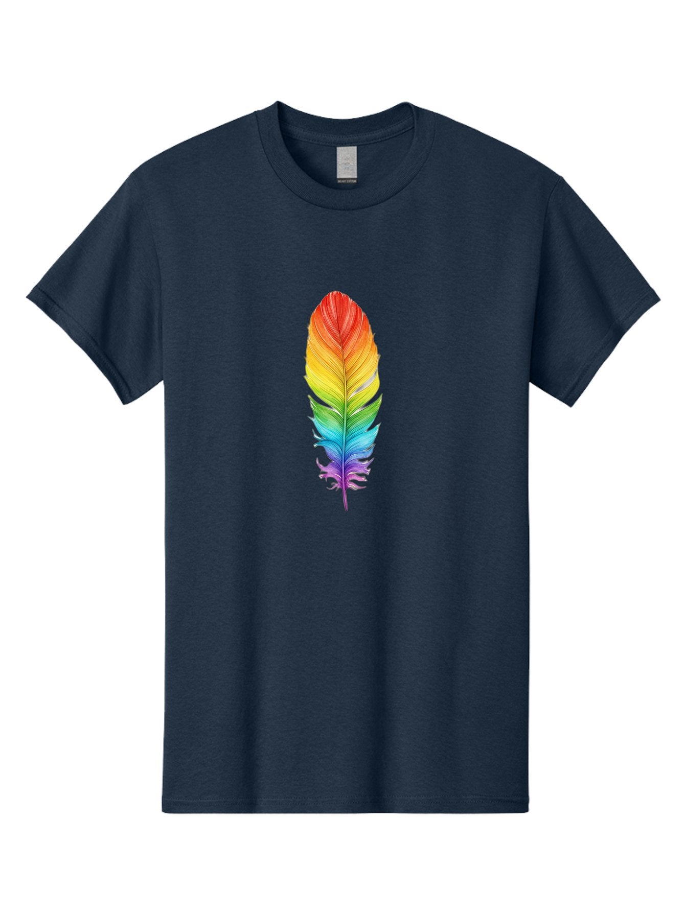 Rainbow-Feather-10 Men'S Graphic Tee, 100% Cotton, Comfortable Casual Summer Wear, Machine Washable, Vintage Camera, Old Camera, Antique Camera, Black Camera, Classic Photography, Photography Equipment, Nostalgic Device, Film Camera, Baj218 4