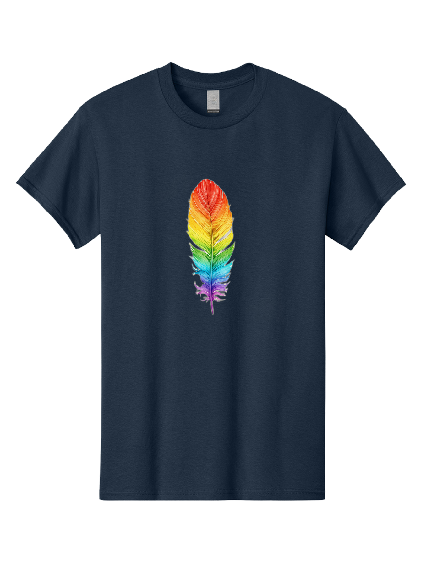 Rainbow-Feather-10 Men'S Graphic Tee, 100% Cotton, Comfortable Casual Summer Wear, Machine Washable, Vintage Camera, Old Camera, Antique Camera, Black Camera, Classic Photography, Photography Equipment, Nostalgic Device, Film Camera, Baj218 12