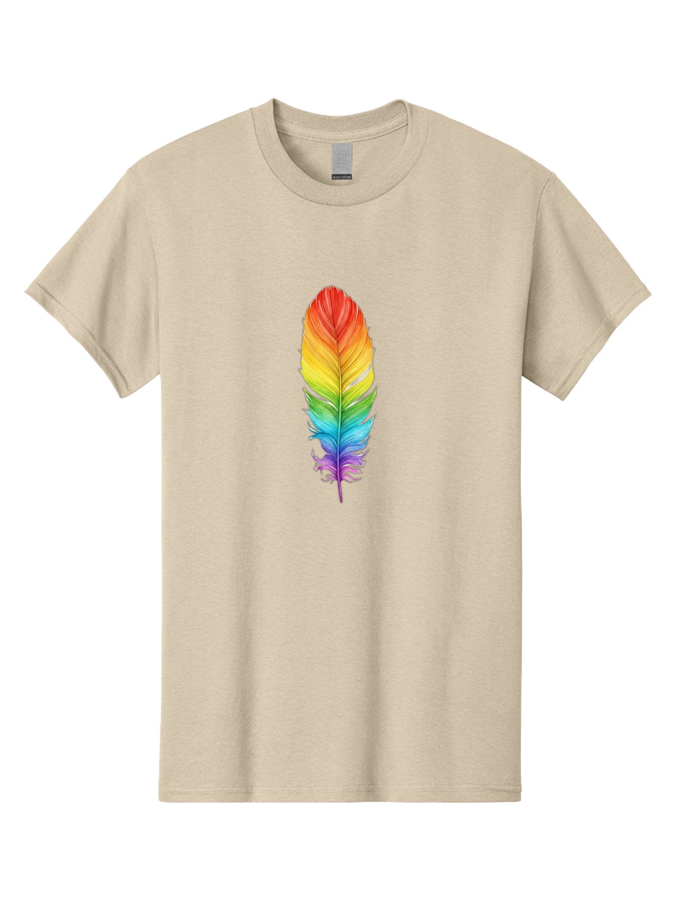 Rainbow-Feather-10 Men'S Graphic Tee, 100% Cotton, Comfortable Casual Summer Wear, Machine Washable, Vintage Camera, Old Camera, Antique Camera, Black Camera, Classic Photography, Photography Equipment, Nostalgic Device, Film Camera, Baj218 3