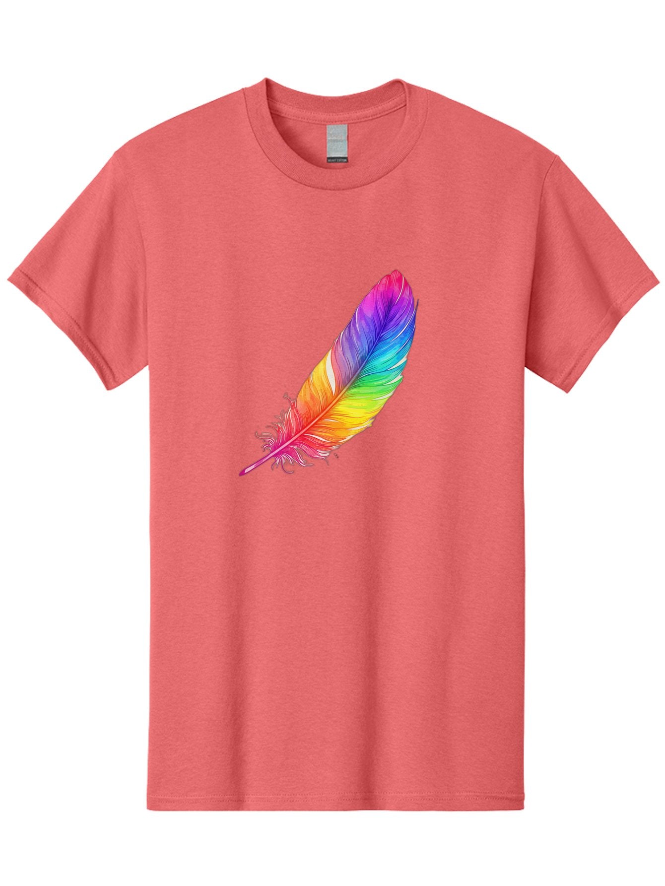 Rainbow-Feather-11 Men'S Graphic Tee, 100% Cotton, Comfortable Casual Summer Wear, Machine Washable, Vintage Camera, Old Camera, Antique Camera, Black Camera, Classic Photography, Photography Equipment, Nostalgic Device, Film Camera, Baj219 8