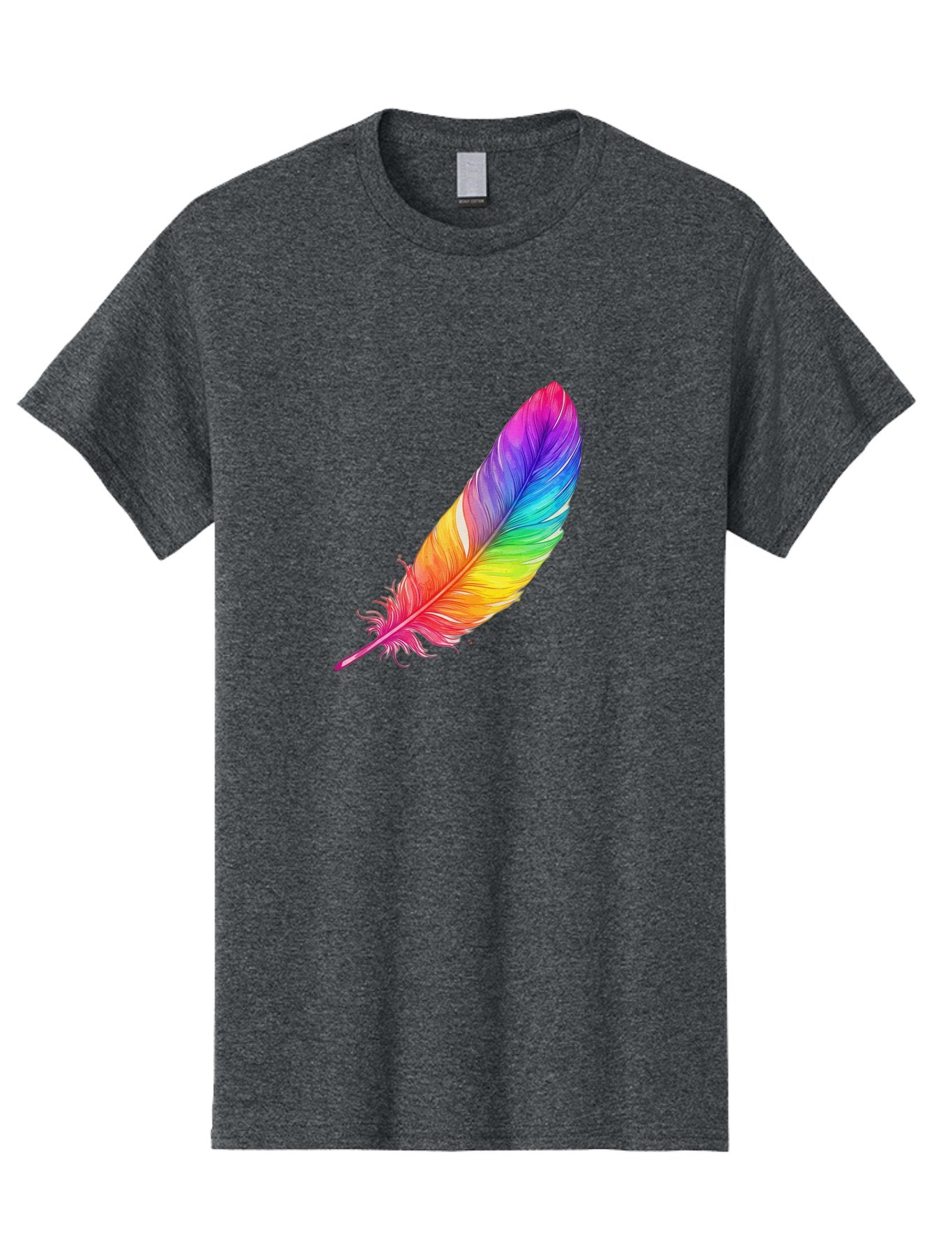 Rainbow-Feather-11 Men'S Graphic Tee, 100% Cotton, Comfortable Casual Summer Wear, Machine Washable, Vintage Camera, Old Camera, Antique Camera, Black Camera, Classic Photography, Photography Equipment, Nostalgic Device, Film Camera, Baj219 9