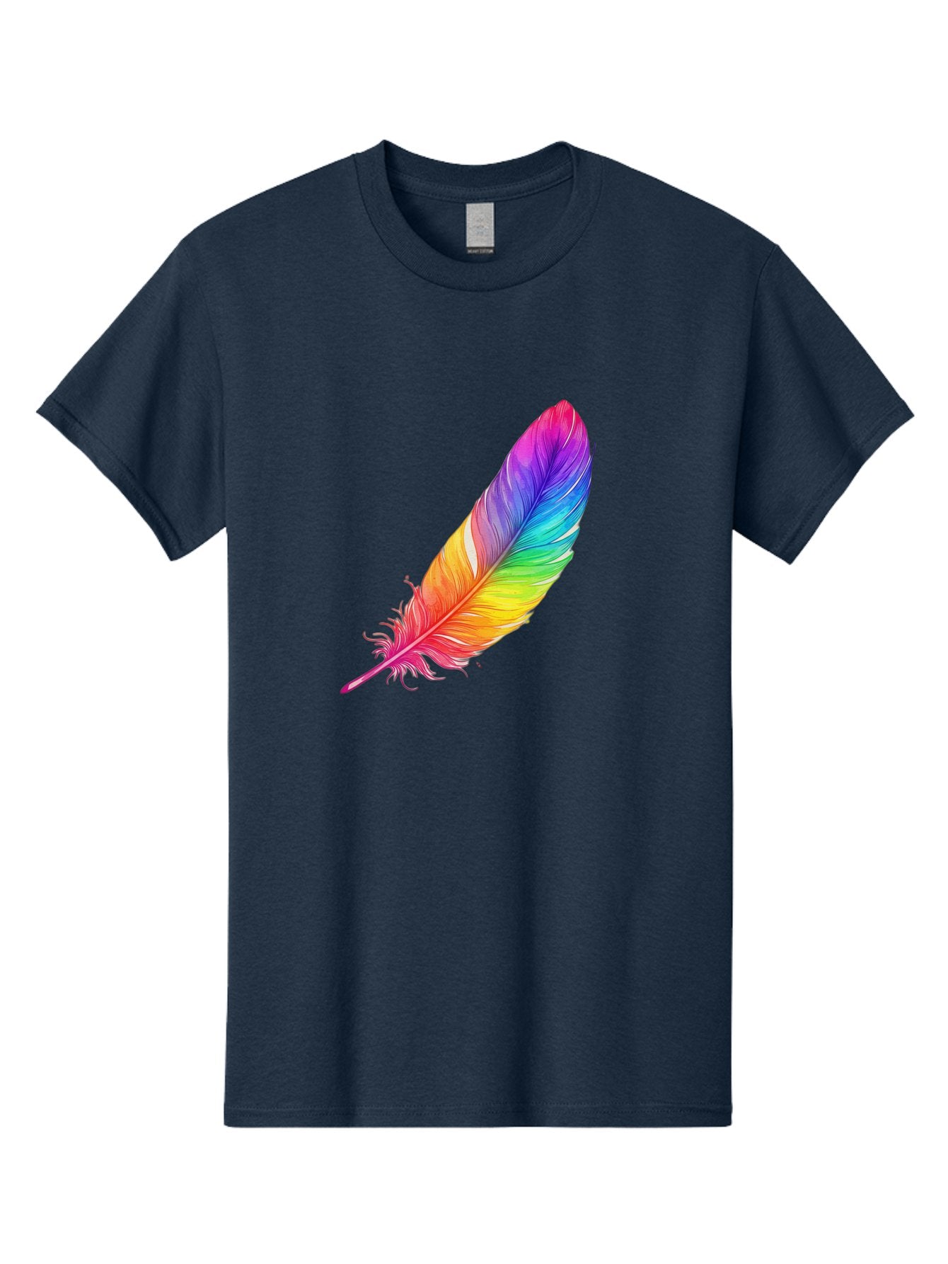 Rainbow-Feather-11 Men'S Graphic Tee, 100% Cotton, Comfortable Casual Summer Wear, Machine Washable, Vintage Camera, Old Camera, Antique Camera, Black Camera, Classic Photography, Photography Equipment, Nostalgic Device, Film Camera, Baj219 13