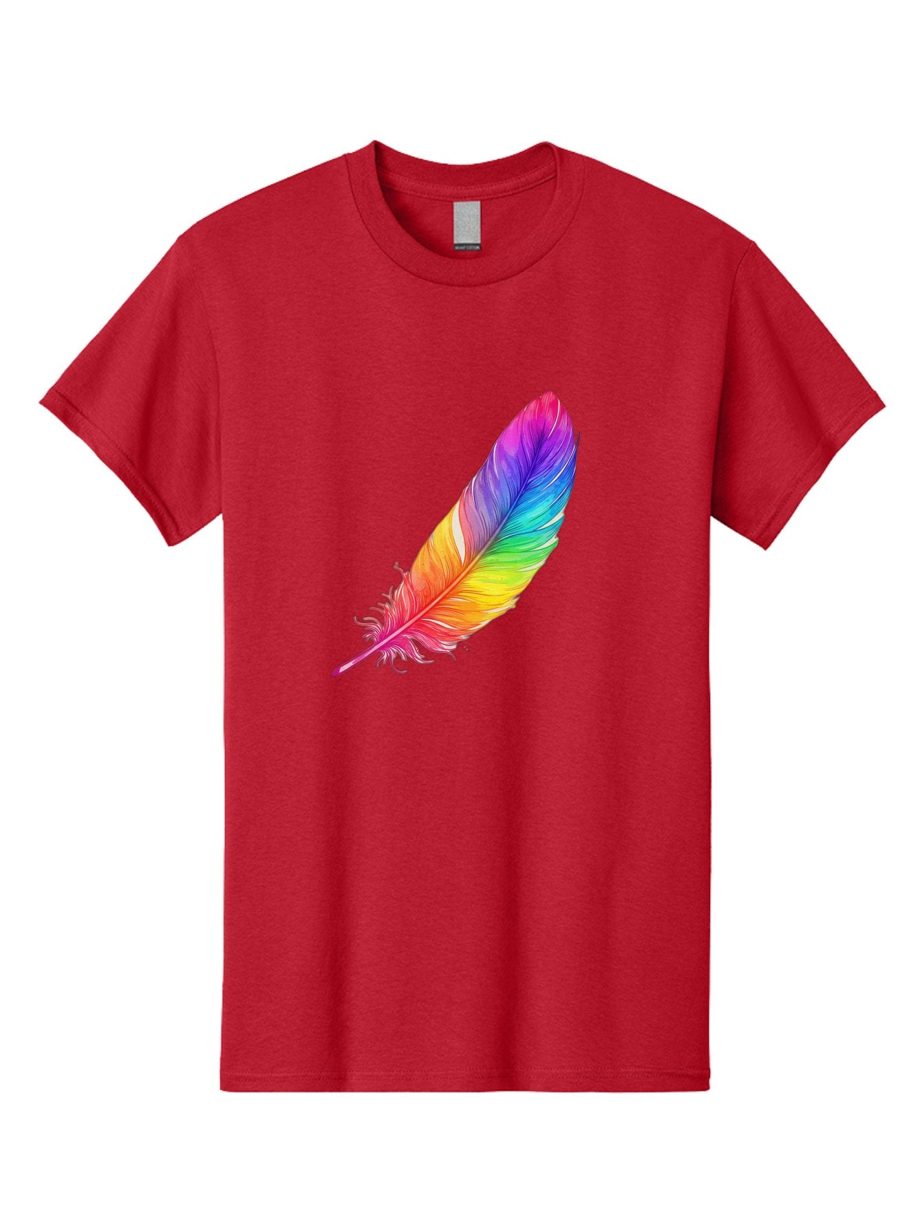 Rainbow-Feather-11 Men'S Graphic Tee, 100% Cotton, Comfortable Casual Summer Wear, Machine Washable, Vintage Camera, Old Camera, Antique Camera, Black Camera, Classic Photography, Photography Equipment, Nostalgic Device, Film Camera, Baj219 6