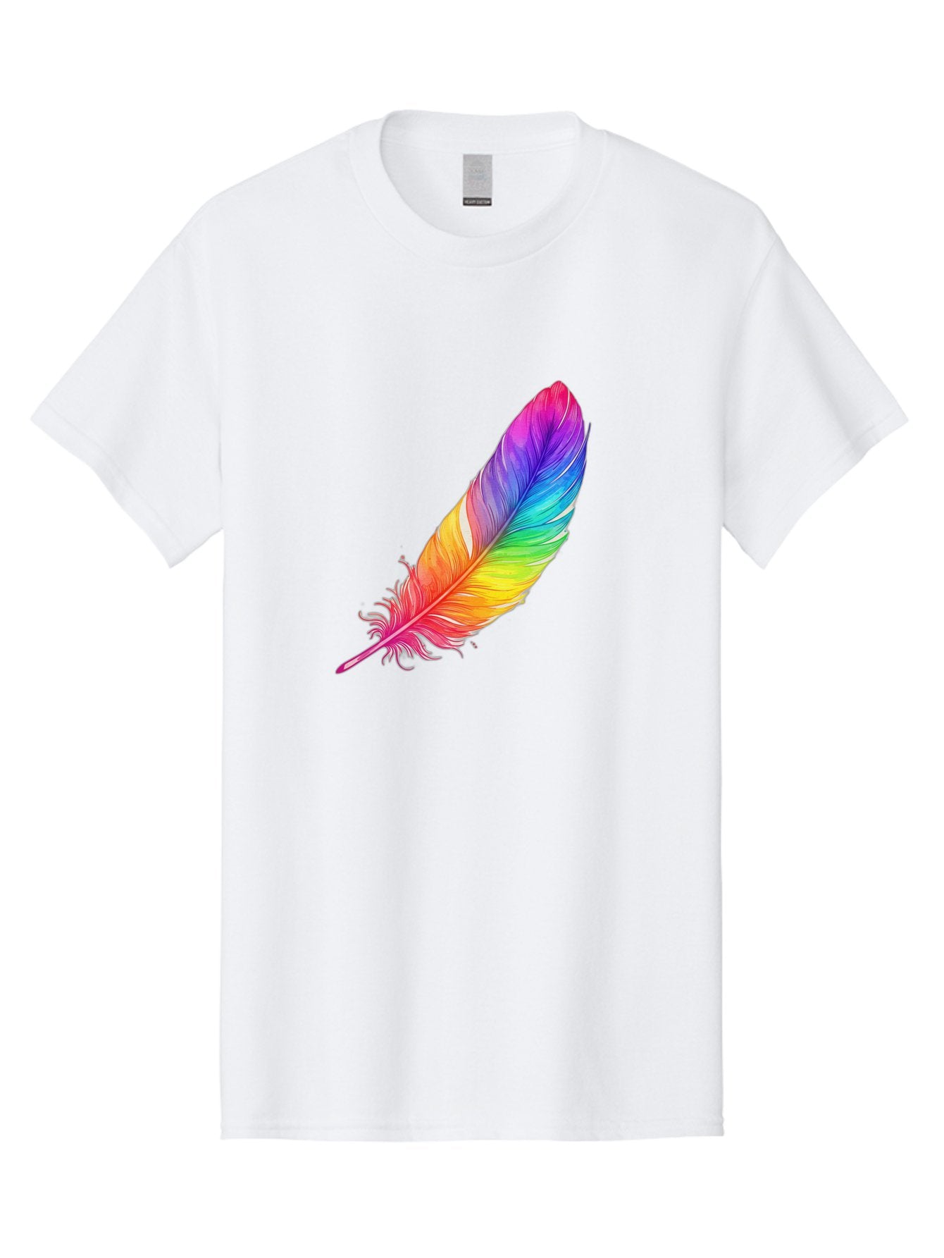 Rainbow-Feather-11 Men'S Graphic Tee, 100% Cotton, Comfortable Casual Summer Wear, Machine Washable, Vintage Camera, Old Camera, Antique Camera, Black Camera, Classic Photography, Photography Equipment, Nostalgic Device, Film Camera, Baj219