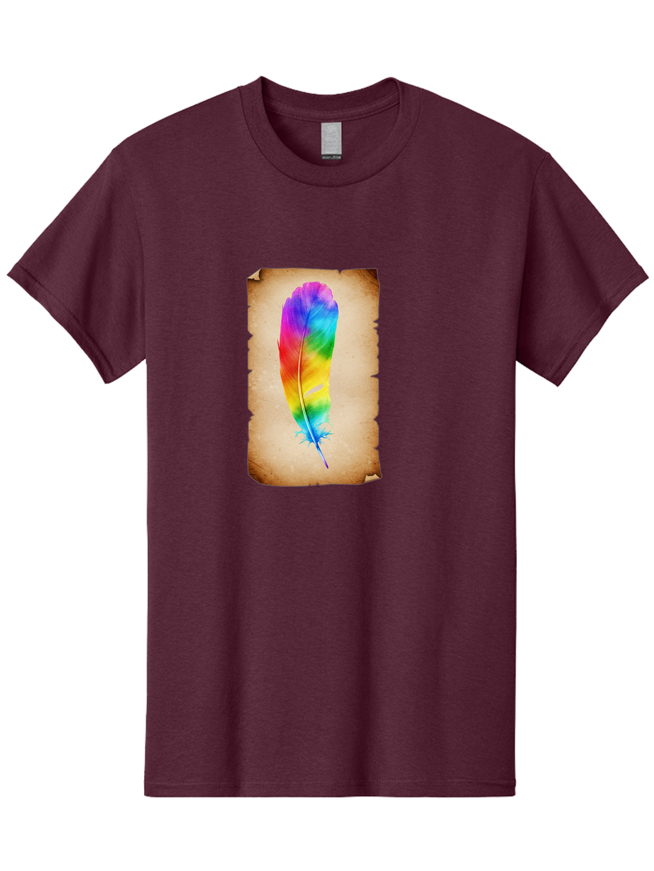 Rainbow-Feather-12 Men'S Graphic Tee, 100% Cotton, Comfortable Casual Summer Wear, Machine Washable, Vintage Camera, Old Camera, Antique Camera, Black Camera, Classic Photography, Photography Equipment, Nostalgic Device, Film Camera, Baj220 4