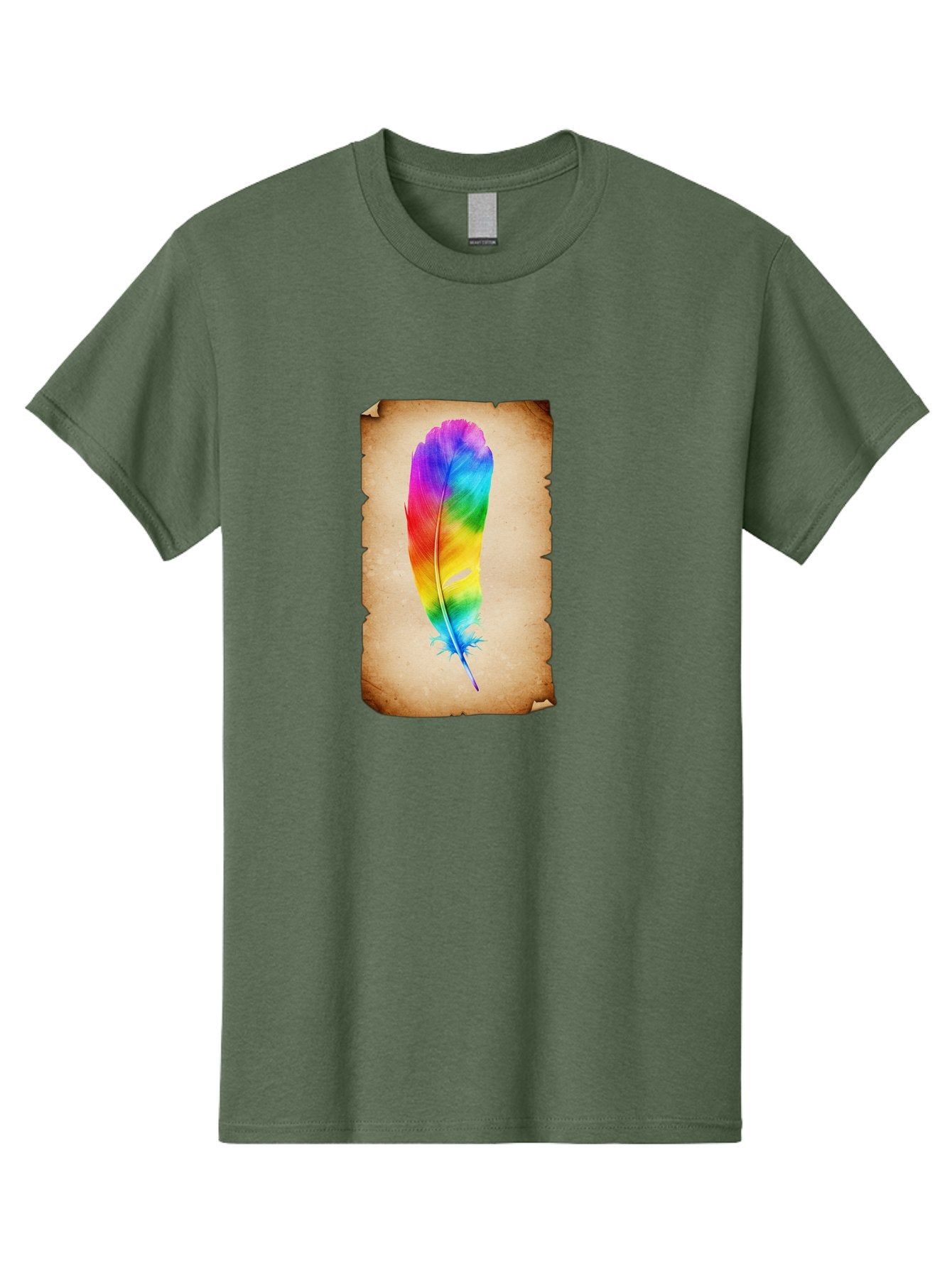 Rainbow-Feather-12 Men'S Graphic Tee, 100% Cotton, Comfortable Casual Summer Wear, Machine Washable, Vintage Camera, Old Camera, Antique Camera, Black Camera, Classic Photography, Photography Equipment, Nostalgic Device, Film Camera, Baj220 13