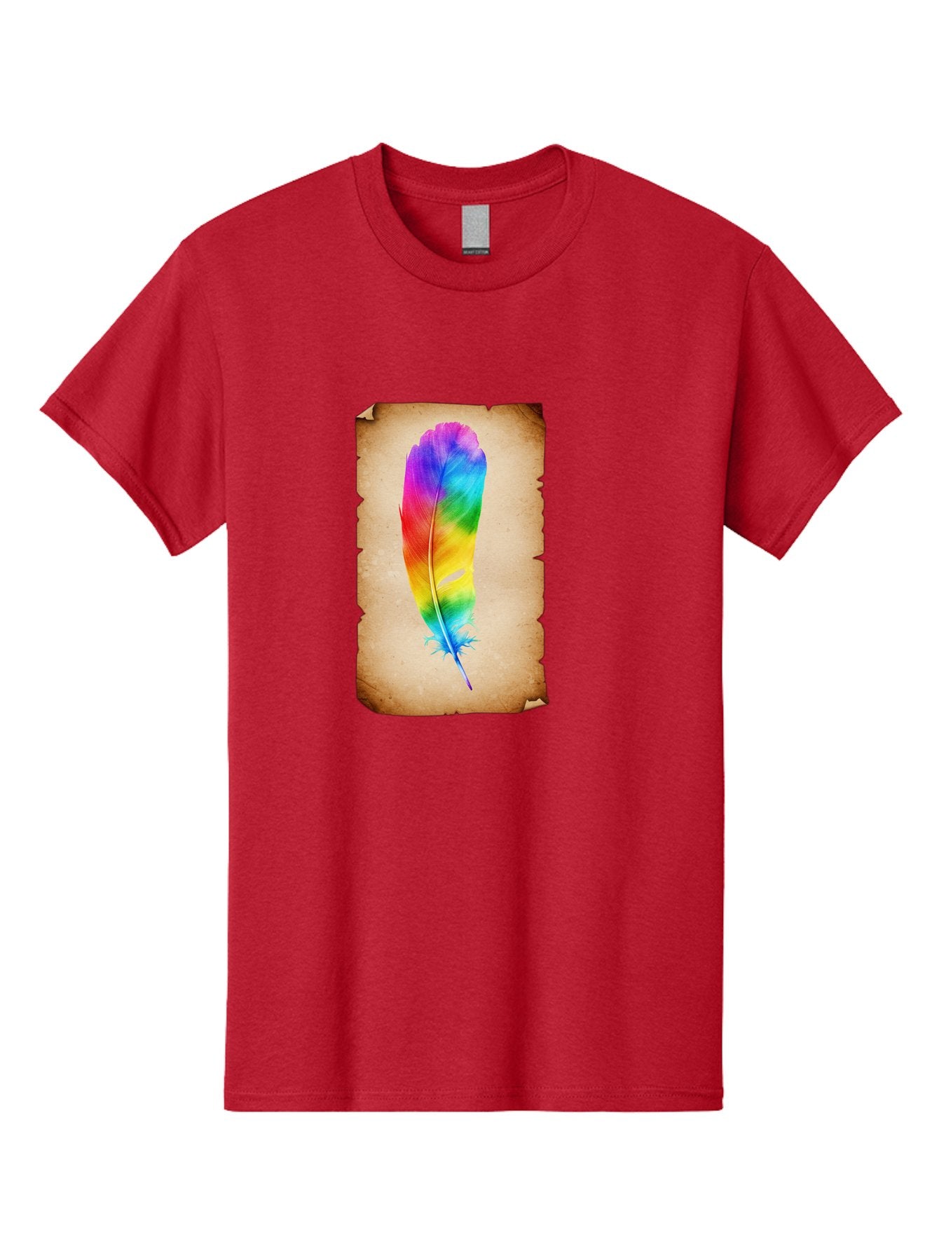 Rainbow-Feather-12 Men'S Graphic Tee, 100% Cotton, Comfortable Casual Summer Wear, Machine Washable, Vintage Camera, Old Camera, Antique Camera, Black Camera, Classic Photography, Photography Equipment, Nostalgic Device, Film Camera, Baj220 9