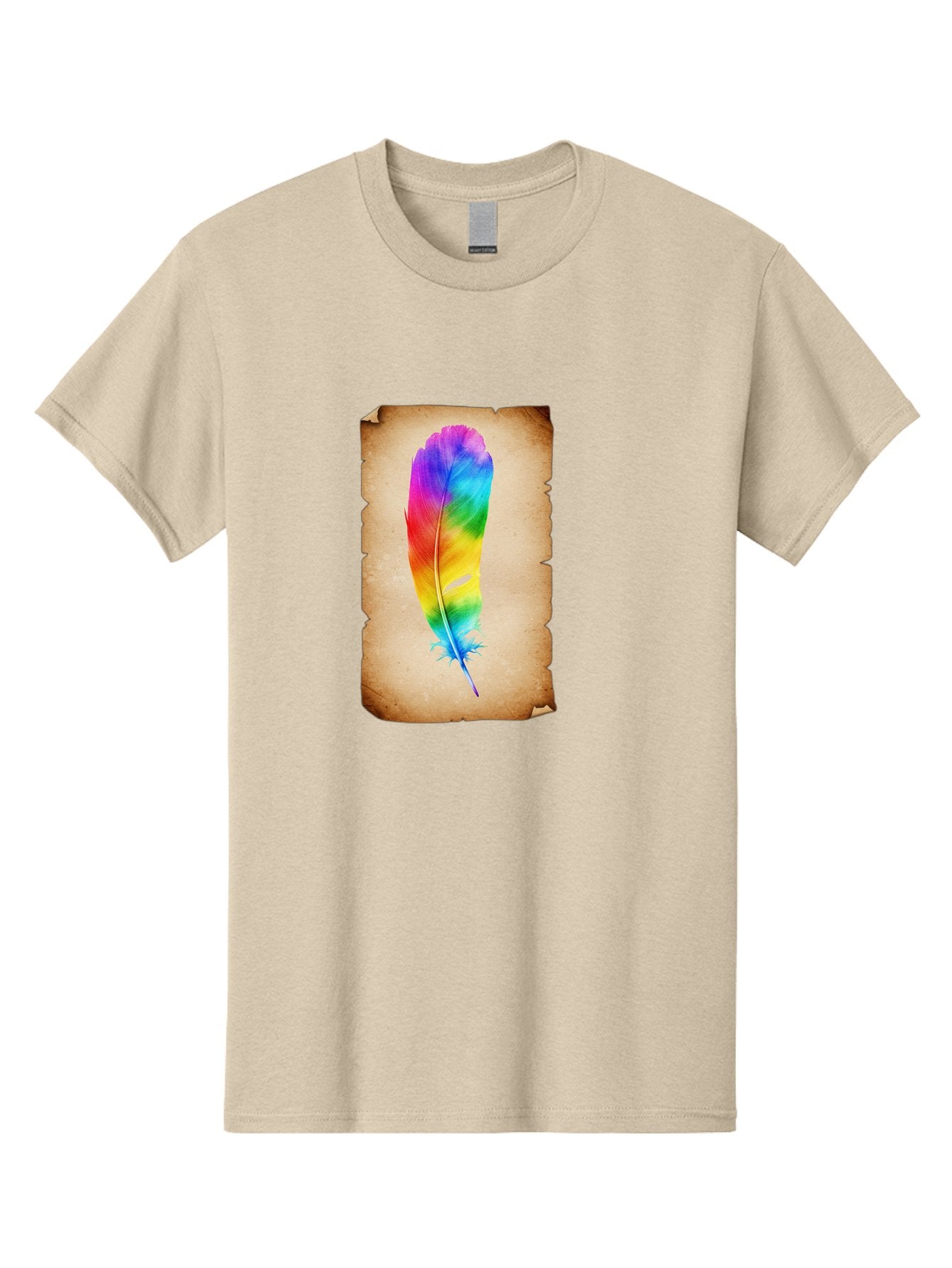 Rainbow-Feather-12 Men'S Graphic Tee, 100% Cotton, Comfortable Casual Summer Wear, Machine Washable, Vintage Camera, Old Camera, Antique Camera, Black Camera, Classic Photography, Photography Equipment, Nostalgic Device, Film Camera, Baj220 10