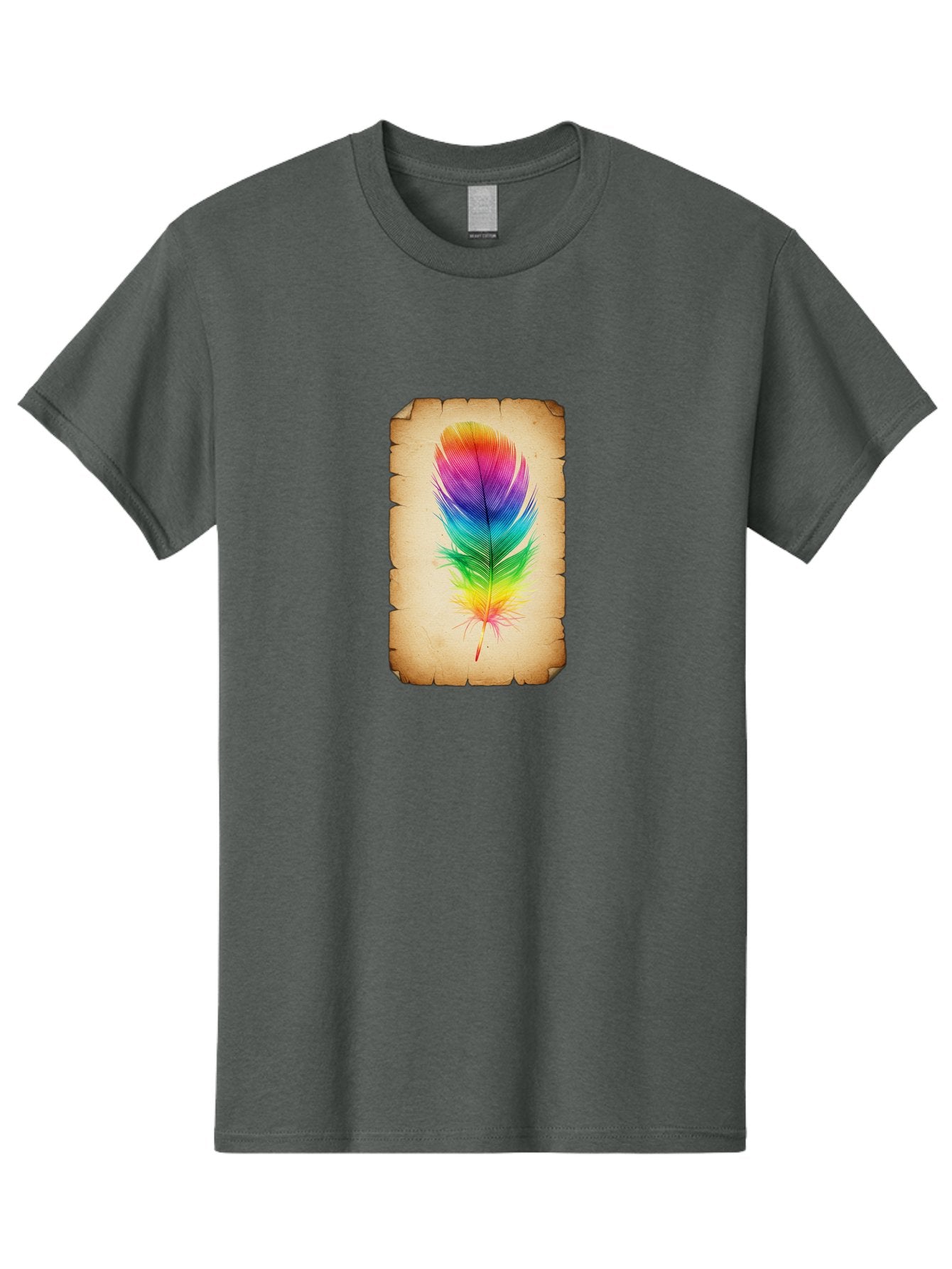 Rainbow-Feather-13 Men'S Graphic Tee, 100% Cotton, Comfortable Casual Summer Wear, Machine Washable, Vintage Camera, Old Camera, Antique Camera, Black Camera, Classic Photography, Photography Equipment, Nostalgic Device, Film Camera, Baj221 4