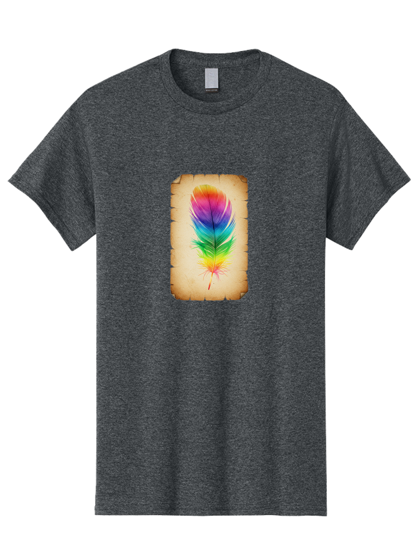 Rainbow-Feather-13 Men'S Graphic Tee, 100% Cotton, Comfortable Casual Summer Wear, Machine Washable, Vintage Camera, Old Camera, Antique Camera, Black Camera, Classic Photography, Photography Equipment, Nostalgic Device, Film Camera, Baj221 11