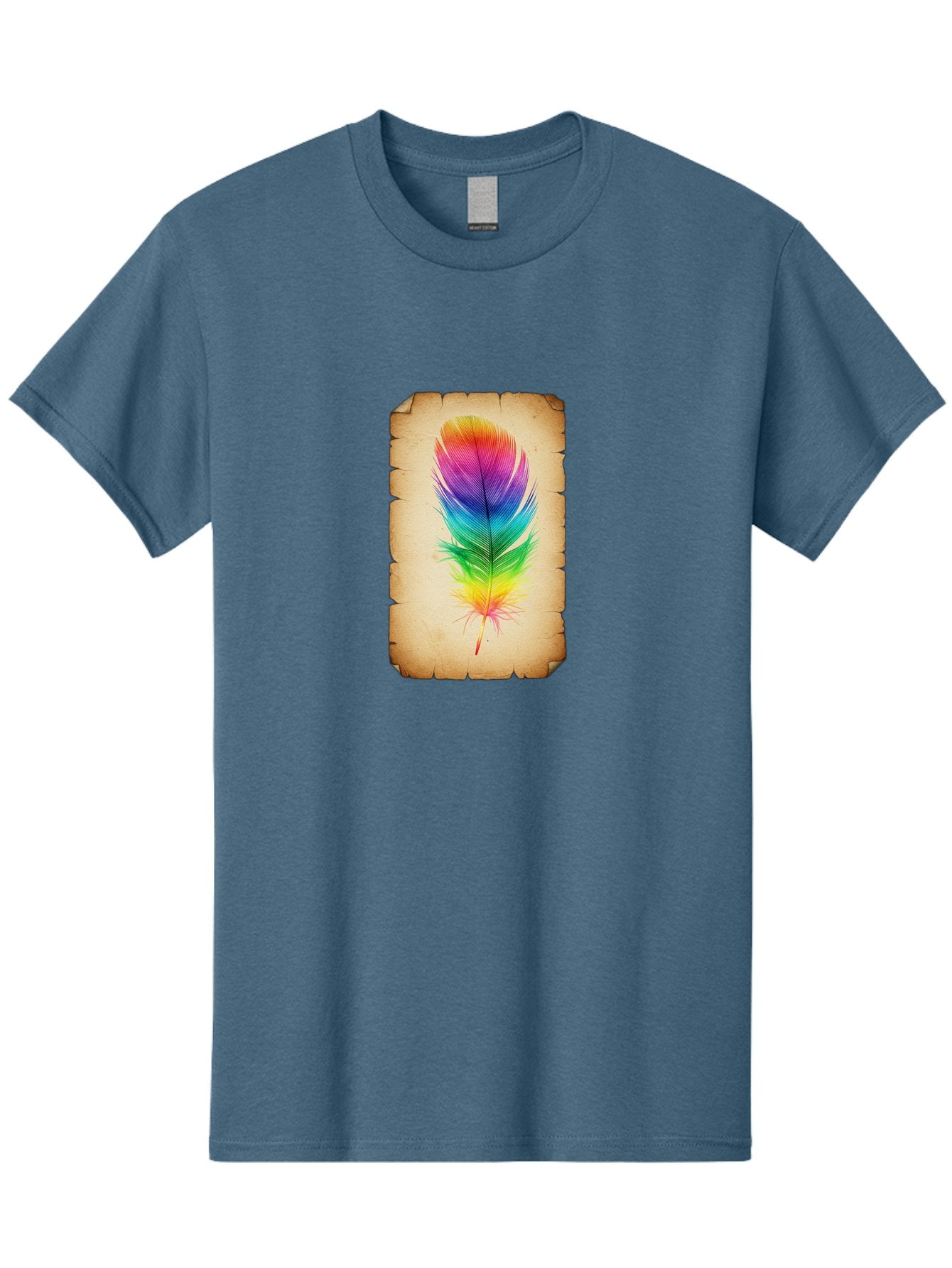 Rainbow-Feather-13 Men'S Graphic Tee, 100% Cotton, Comfortable Casual Summer Wear, Machine Washable, Vintage Camera, Old Camera, Antique Camera, Black Camera, Classic Photography, Photography Equipment, Nostalgic Device, Film Camera, Baj221 12