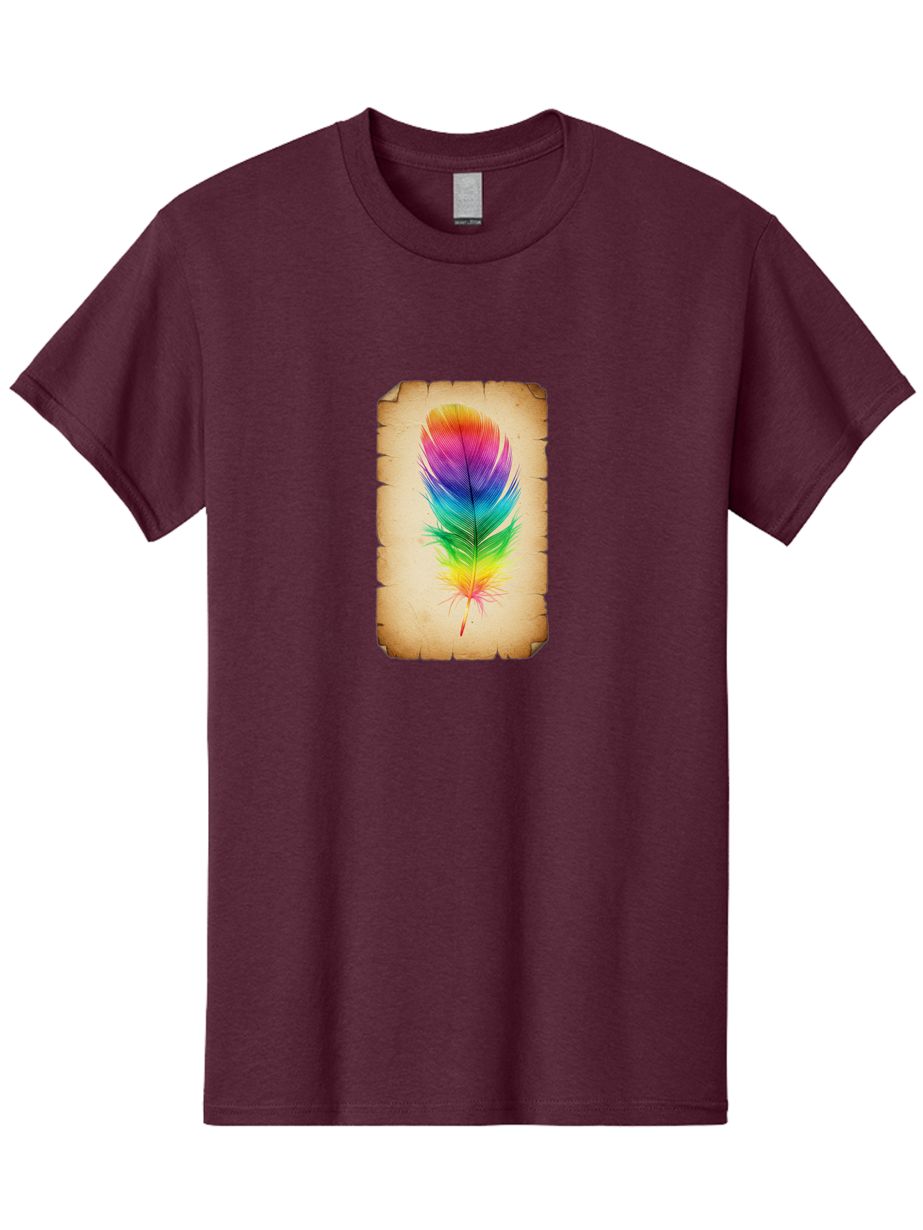 Rainbow-Feather-13 Men'S Graphic Tee, 100% Cotton, Comfortable Casual Summer Wear, Machine Washable, Vintage Camera, Old Camera, Antique Camera, Black Camera, Classic Photography, Photography Equipment, Nostalgic Device, Film Camera, Baj221 6