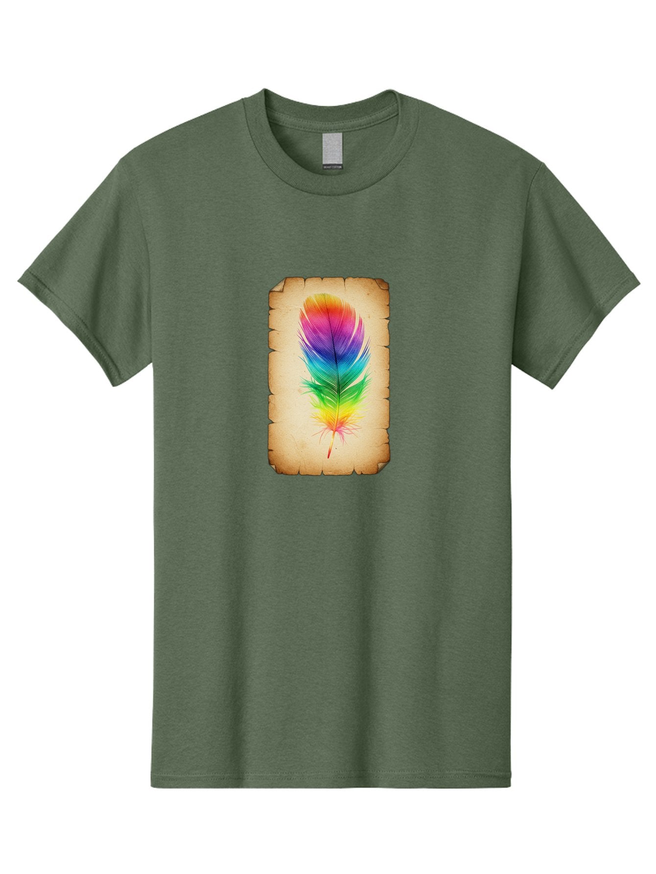 Rainbow-Feather-13 Men'S Graphic Tee, 100% Cotton, Comfortable Casual Summer Wear, Machine Washable, Vintage Camera, Old Camera, Antique Camera, Black Camera, Classic Photography, Photography Equipment, Nostalgic Device, Film Camera, Baj221 5