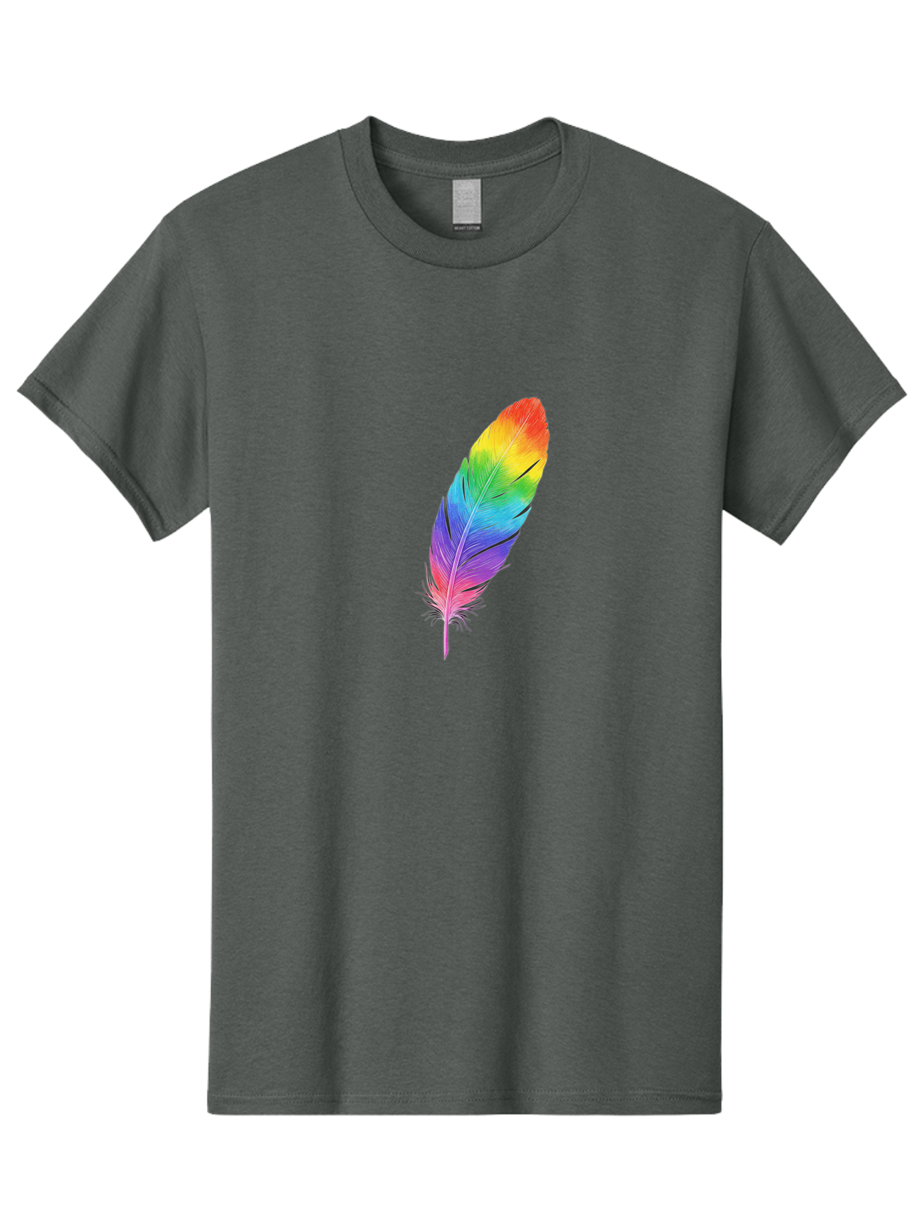 Rainbow-Feather-15 Men'S Graphic Tee, 100% Cotton, Comfortable Casual Summer Wear, Machine Washable, Vintage Camera, Old Camera, Antique Camera, Black Camera, Classic Photography, Photography Equipment, Nostalgic Device, Film Camera, Baj223 11