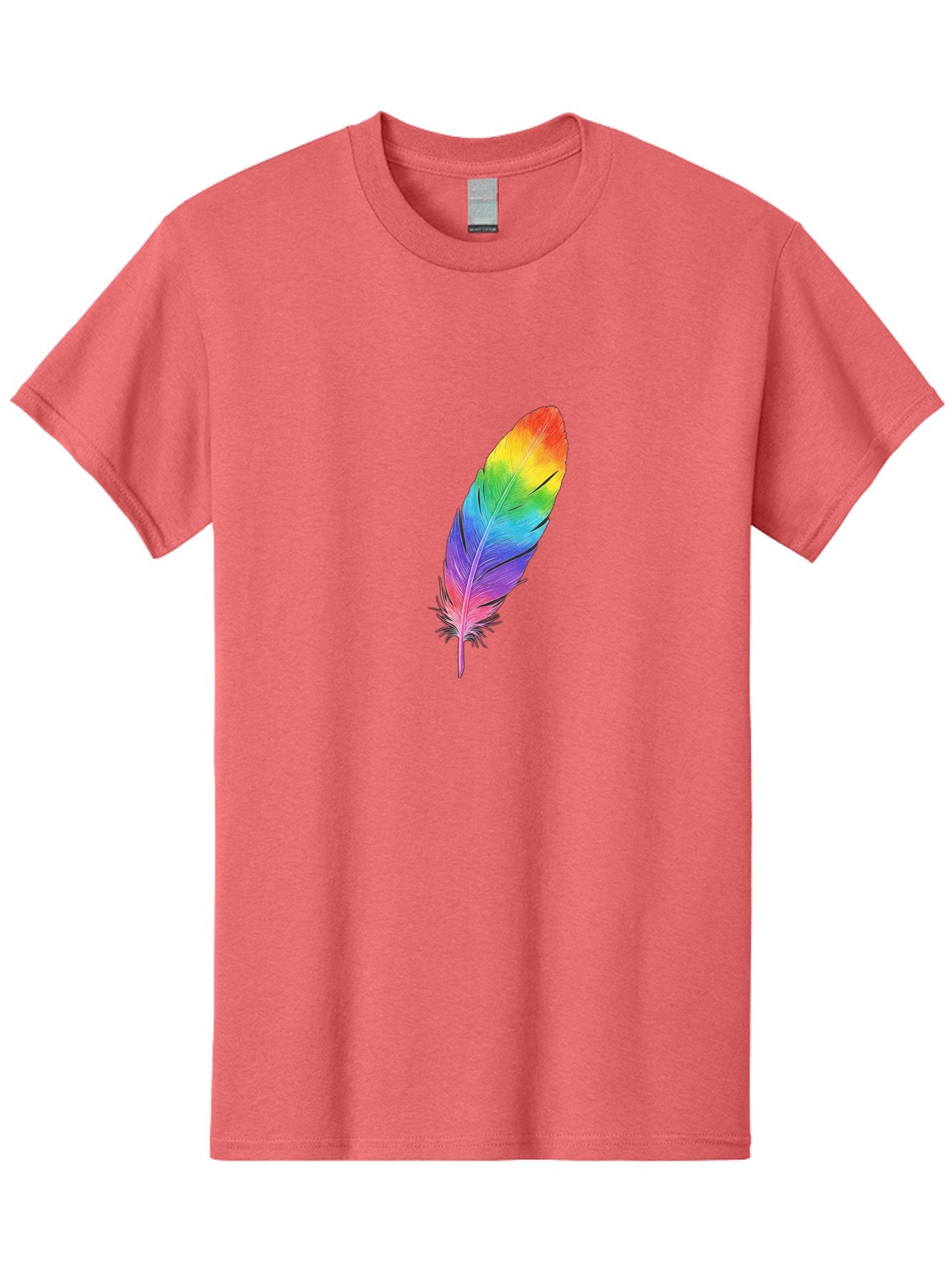 Rainbow-Feather-15 Men'S Graphic Tee, 100% Cotton, Comfortable Casual Summer Wear, Machine Washable, Vintage Camera, Old Camera, Antique Camera, Black Camera, Classic Photography, Photography Equipment, Nostalgic Device, Film Camera, Baj223 14
