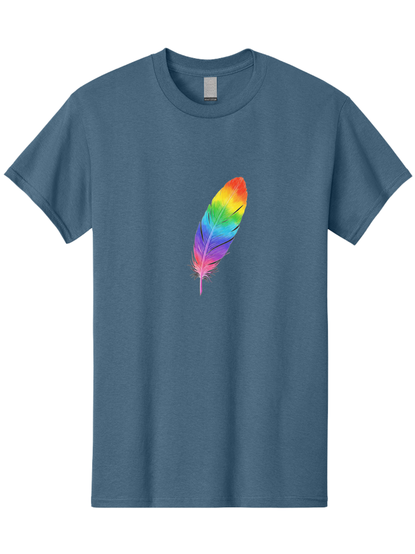 Rainbow-Feather-15 Men'S Graphic Tee, 100% Cotton, Comfortable Casual Summer Wear, Machine Washable, Vintage Camera, Old Camera, Antique Camera, Black Camera, Classic Photography, Photography Equipment, Nostalgic Device, Film Camera, Baj223 14