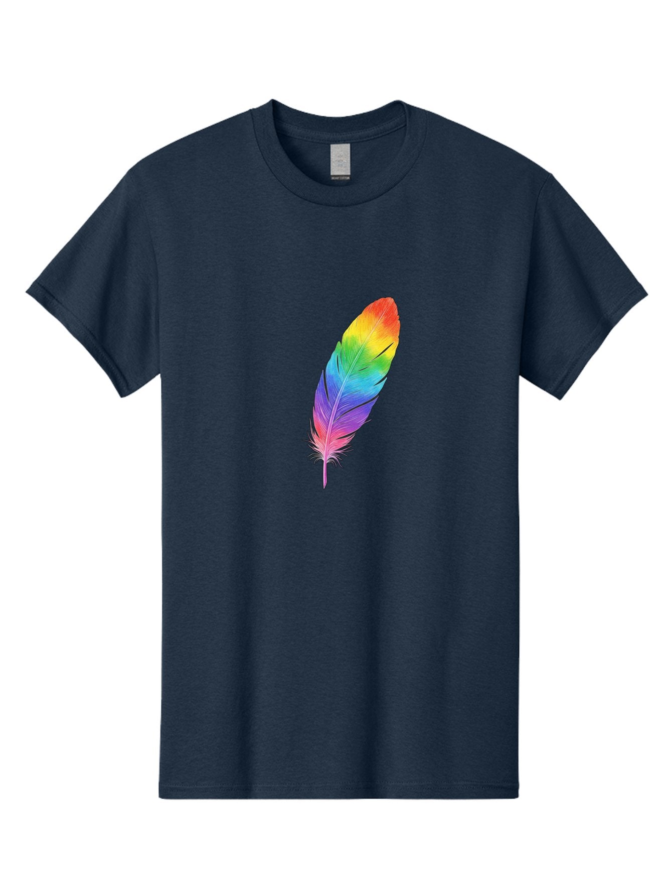 Rainbow-Feather-15 Men'S Graphic Tee, 100% Cotton, Comfortable Casual Summer Wear, Machine Washable, Vintage Camera, Old Camera, Antique Camera, Black Camera, Classic Photography, Photography Equipment, Nostalgic Device, Film Camera, Baj223 6