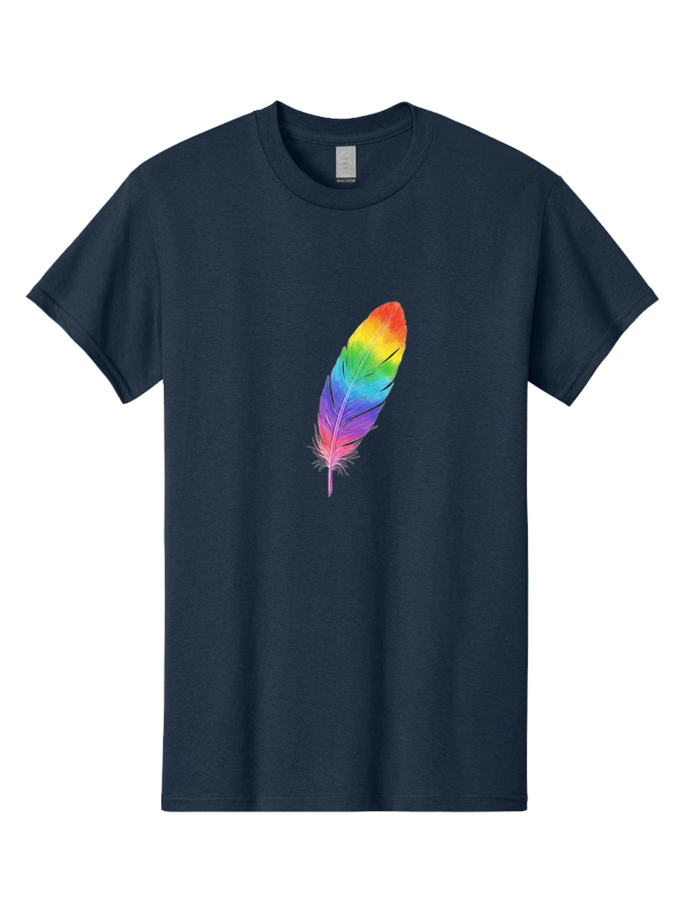 Rainbow-Feather-15 Men'S Graphic Tee, 100% Cotton, Comfortable Casual Summer Wear, Machine Washable, Vintage Camera, Old Camera, Antique Camera, Black Camera, Classic Photography, Photography Equipment, Nostalgic Device, Film Camera, Baj223 7