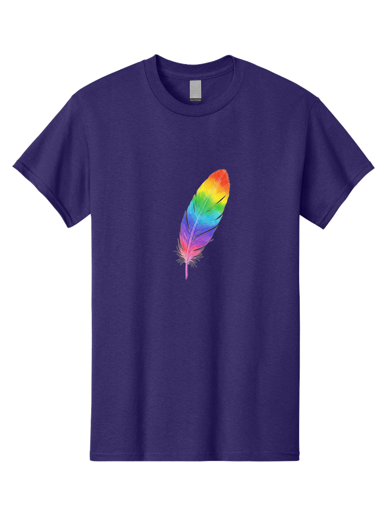 Rainbow-Feather-15 Men'S Graphic Tee, 100% Cotton, Comfortable Casual Summer Wear, Machine Washable, Vintage Camera, Old Camera, Antique Camera, Black Camera, Classic Photography, Photography Equipment, Nostalgic Device, Film Camera, Baj223 3
