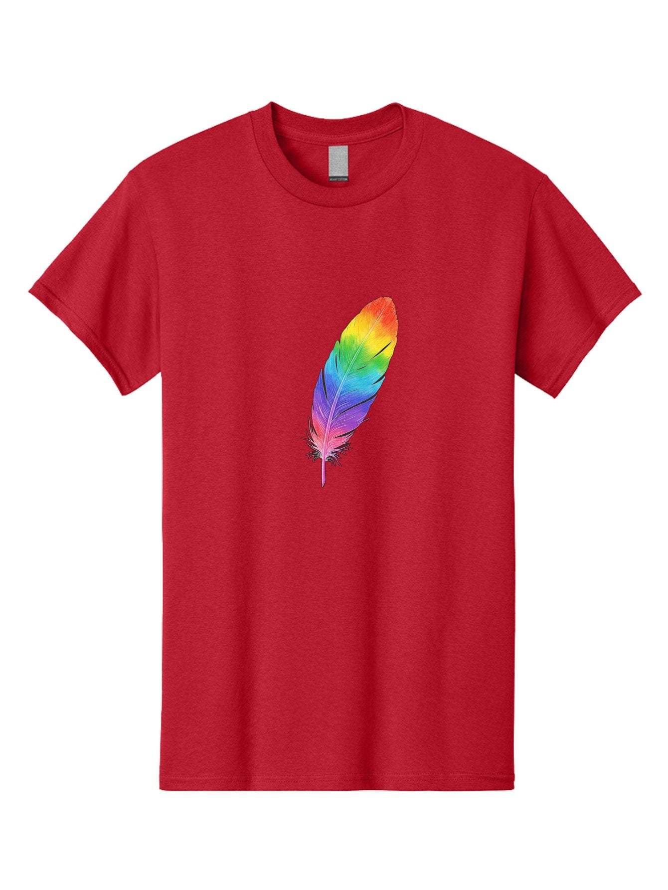 Rainbow-Feather-15 Men'S Graphic Tee, 100% Cotton, Comfortable Casual Summer Wear, Machine Washable, Vintage Camera, Old Camera, Antique Camera, Black Camera, Classic Photography, Photography Equipment, Nostalgic Device, Film Camera, Baj223 3