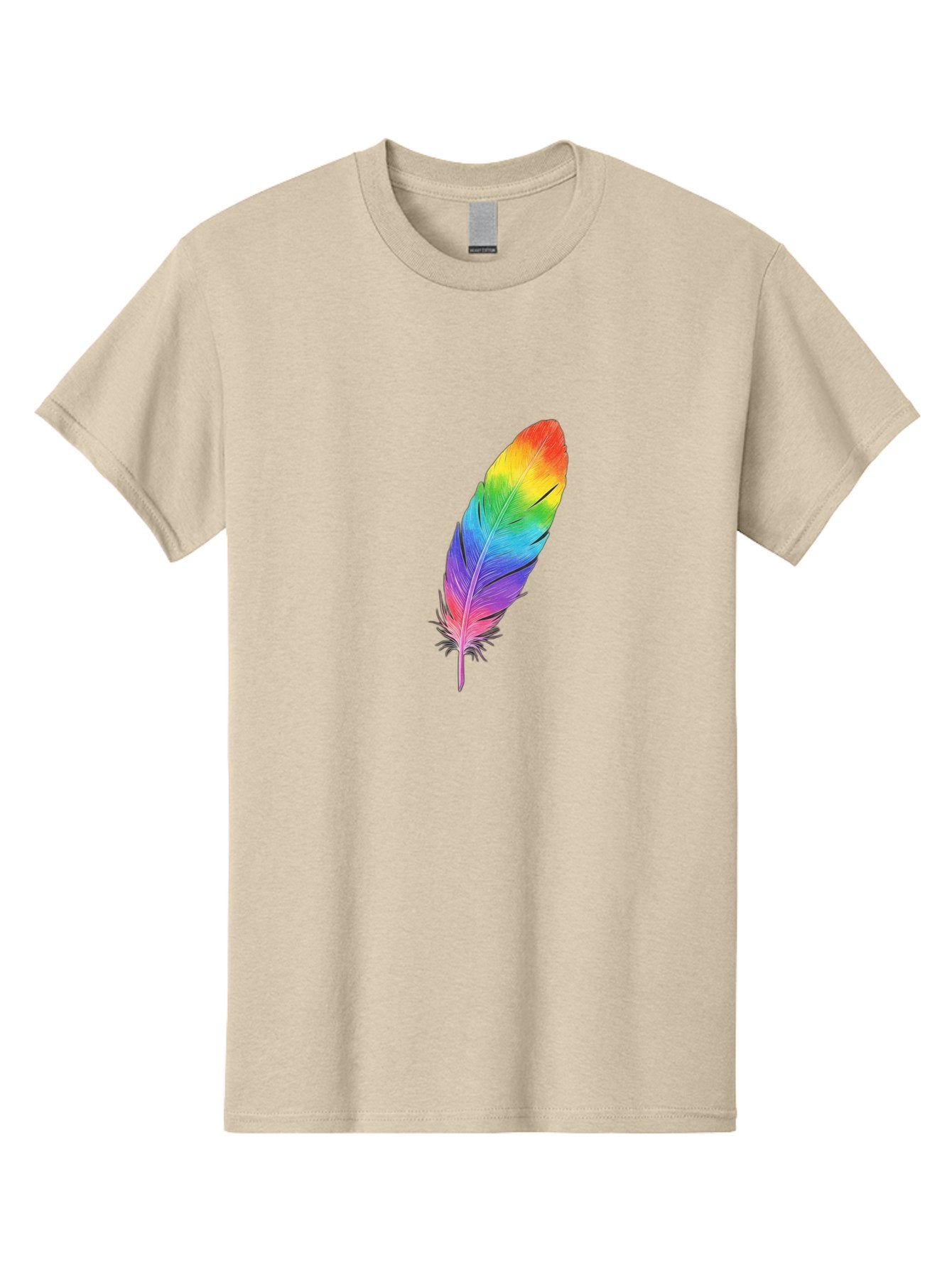 Rainbow-Feather-15 Men'S Graphic Tee, 100% Cotton, Comfortable Casual Summer Wear, Machine Washable, Vintage Camera, Old Camera, Antique Camera, Black Camera, Classic Photography, Photography Equipment, Nostalgic Device, Film Camera, Baj223