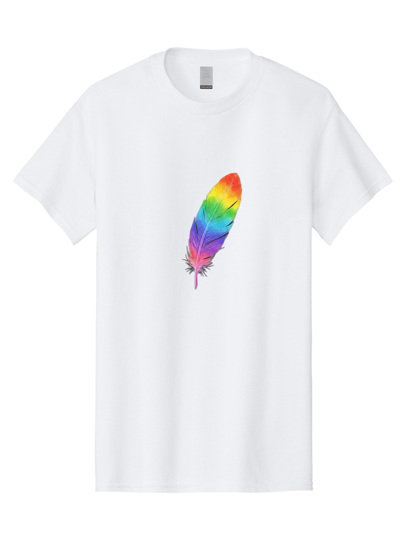 Rainbow-Feather-15 Men'S Graphic Tee, 100% Cotton, Comfortable Casual Summer Wear, Machine Washable, Vintage Camera, Old Camera, Antique Camera, Black Camera, Classic Photography, Photography Equipment, Nostalgic Device, Film Camera, Baj223 8