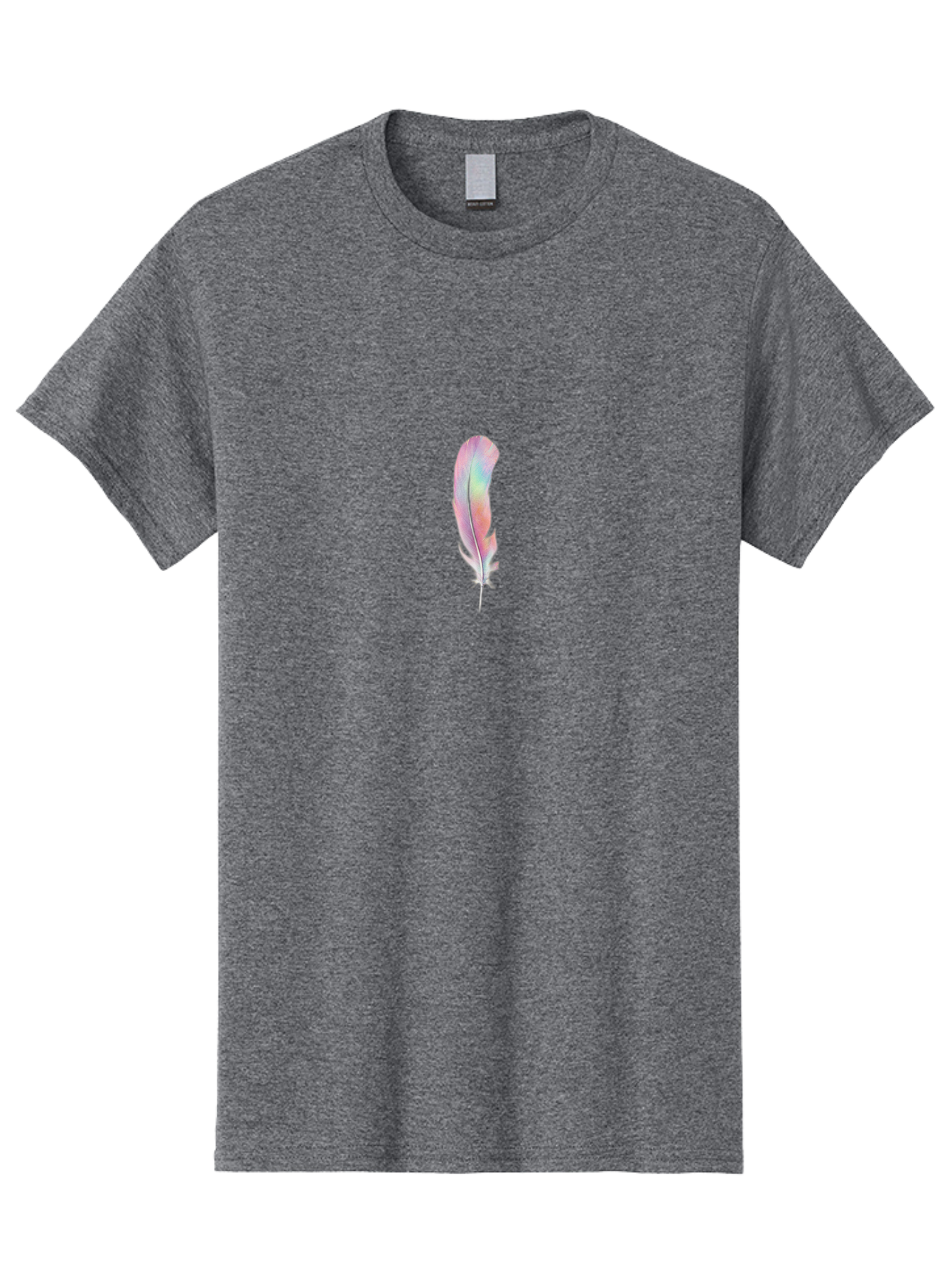 Rainbow-Feather-16 Men'S Graphic Tee, 100% Cotton, Comfortable Casual Summer Wear, Machine Washable, Vintage Camera, Old Camera, Antique Camera, Black Camera, Classic Photography, Photography Equipment, Nostalgic Device, Film Camera, Baj224 8