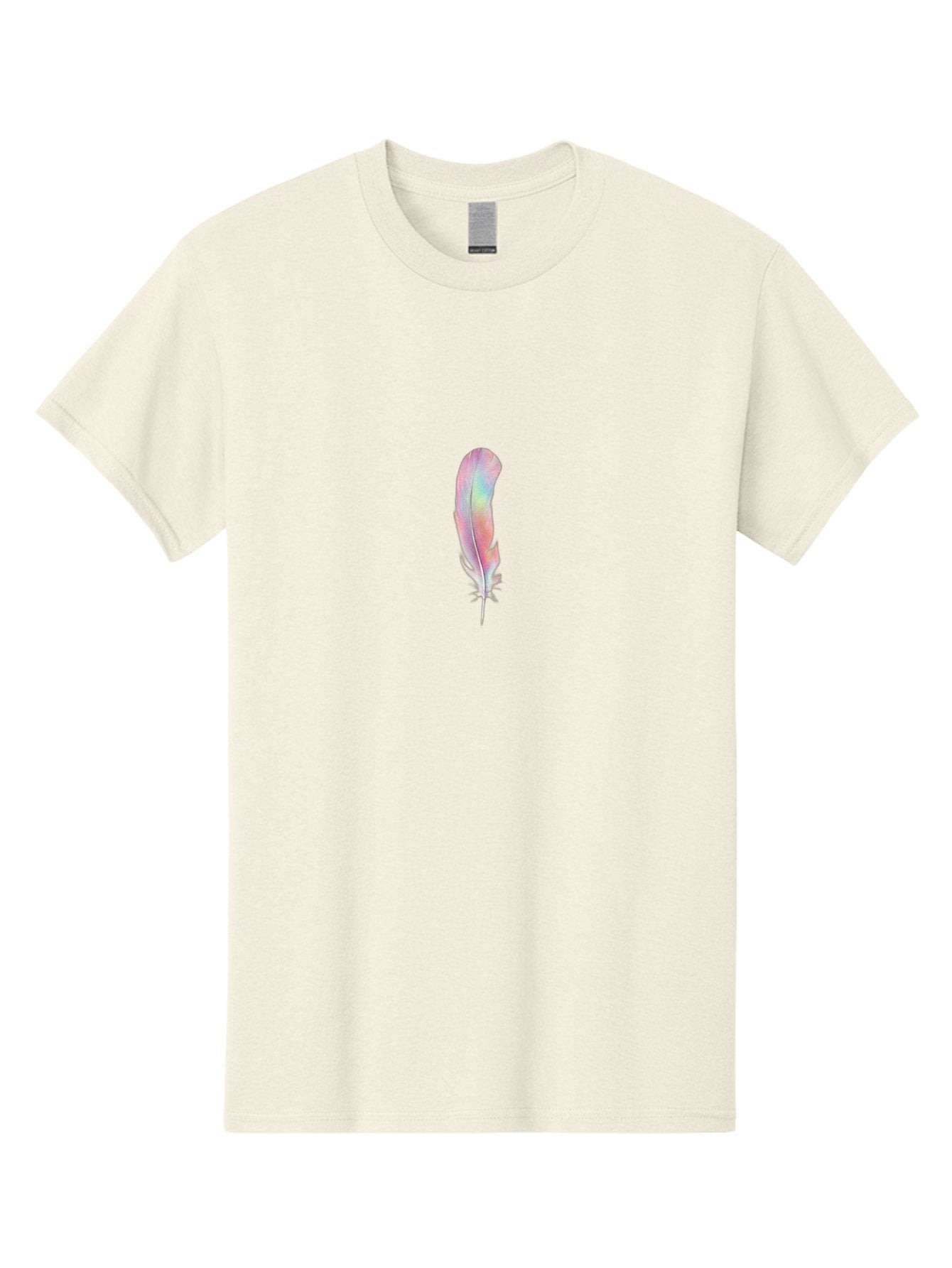 Rainbow-Feather-16 Men'S Graphic Tee, 100% Cotton, Comfortable Casual Summer Wear, Machine Washable, Vintage Camera, Old Camera, Antique Camera, Black Camera, Classic Photography, Photography Equipment, Nostalgic Device, Film Camera, Baj224 4