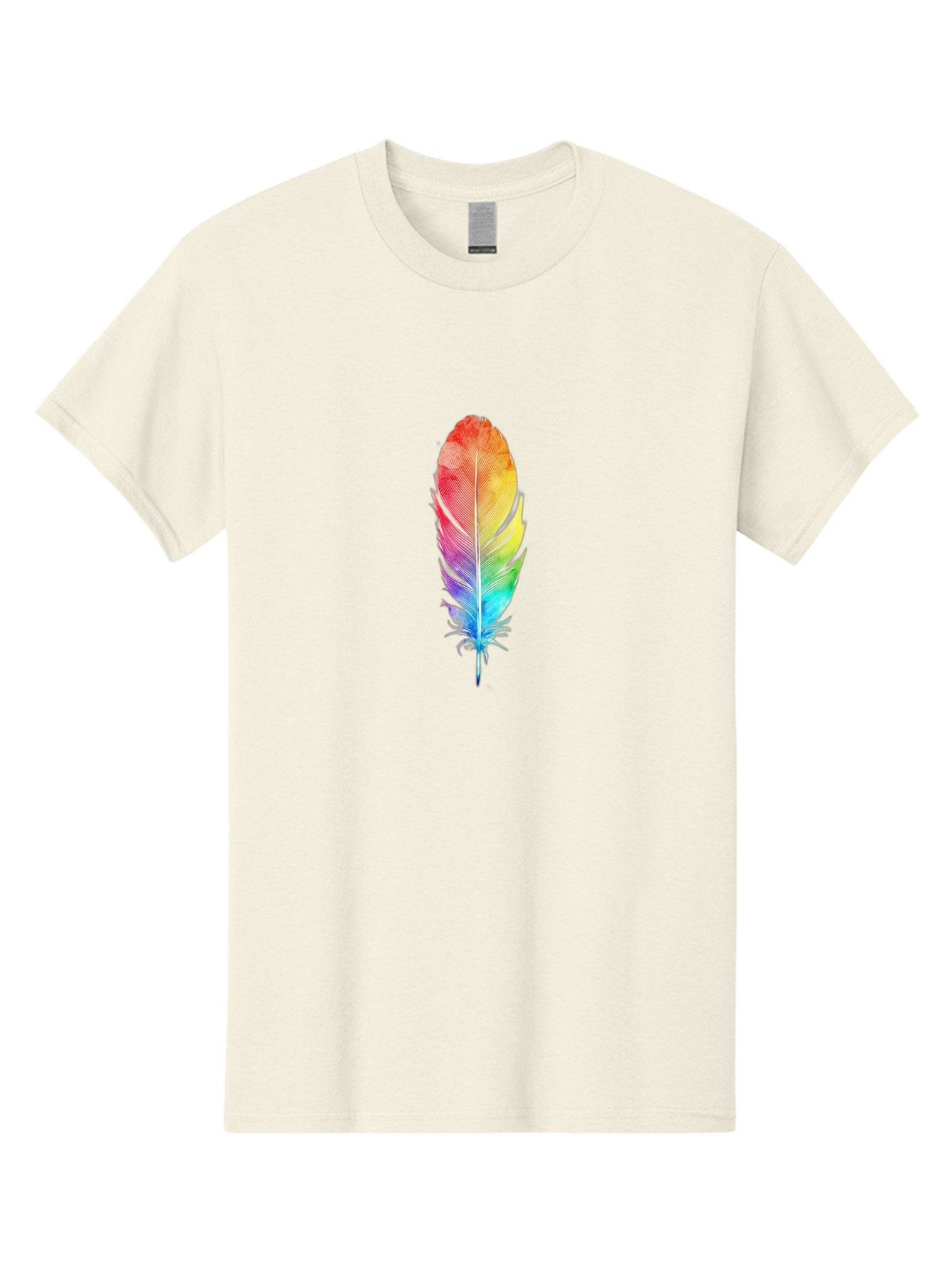 Rainbow-Feather-2 Men'S Graphic Tee, 100% Cotton, Comfortable Casual Summer Wear, Machine Washable, Vintage Camera, Old Camera, Antique Camera, Black Camera, Classic Photography, Photography Equipment, Nostalgic Device, Film Camera, Camera Art Baj225 10